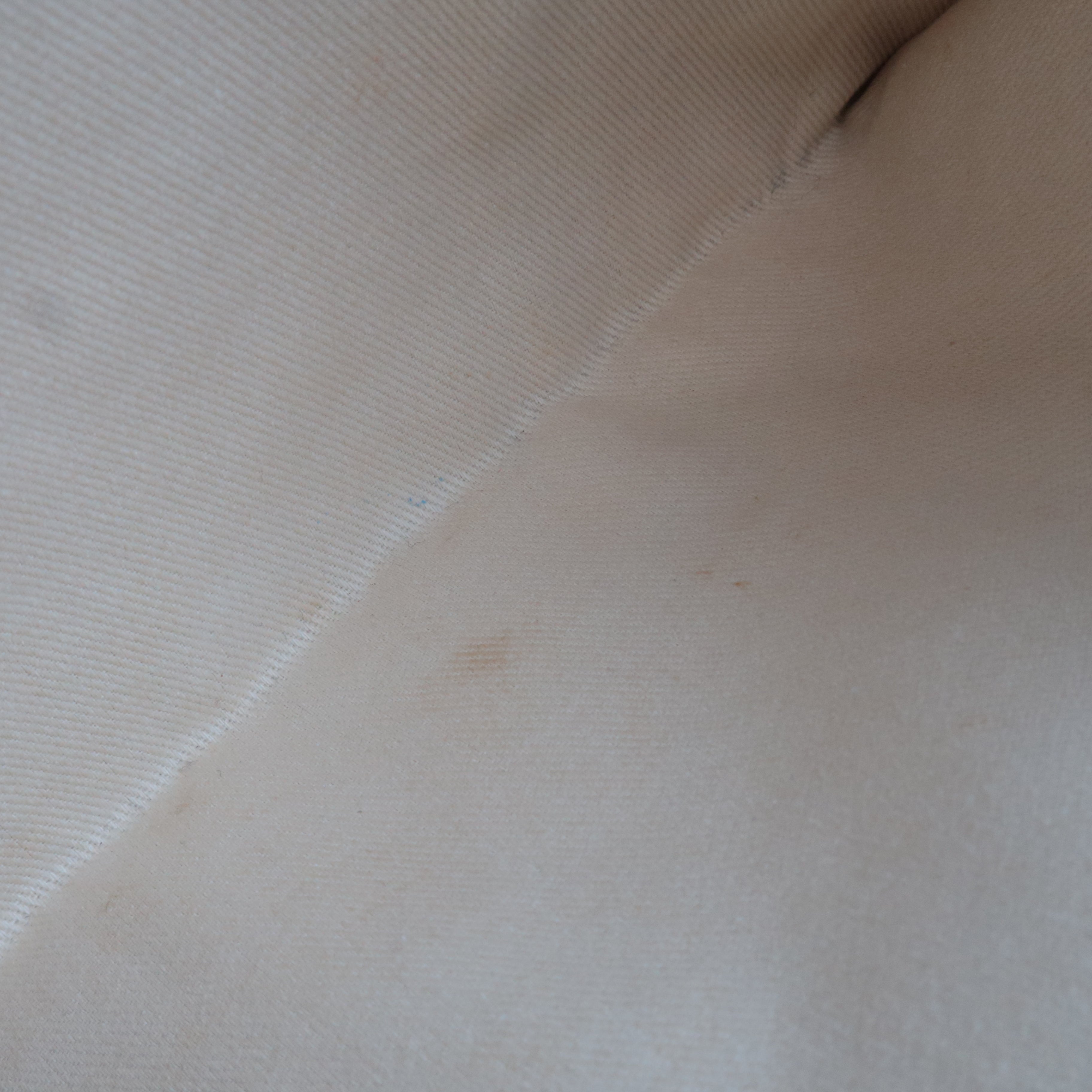 CHANEL Coco Mark Denim Chain Tote Bag Blue