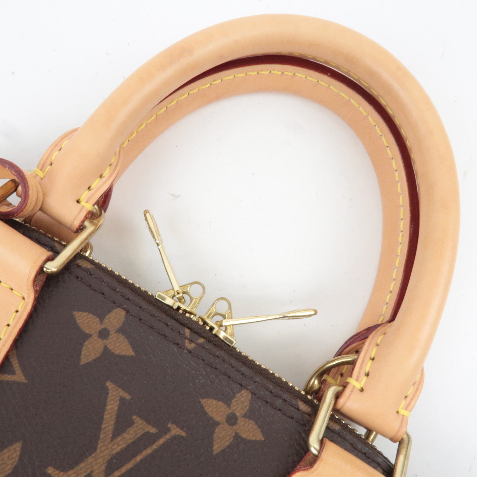 Louis Vuitton Monogram Alma BB 2Way Handbag M53152