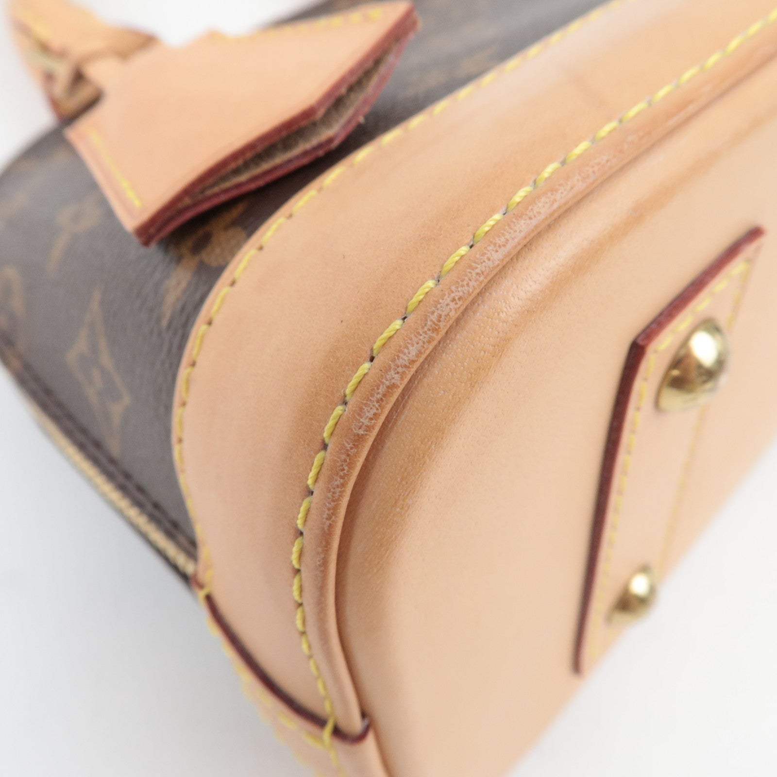 Louis Vuitton Monogram Alma BB 2Way Handbag M53152