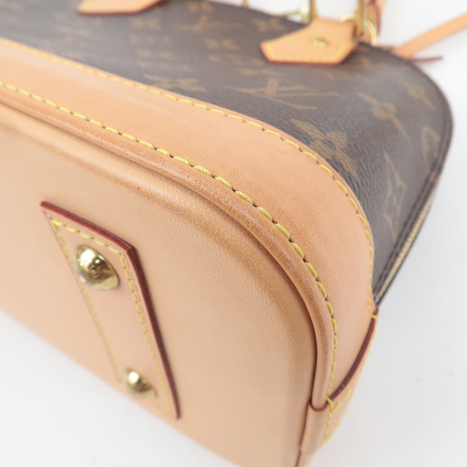 Louis Vuitton Monogram Alma BB 2Way Handbag M53152