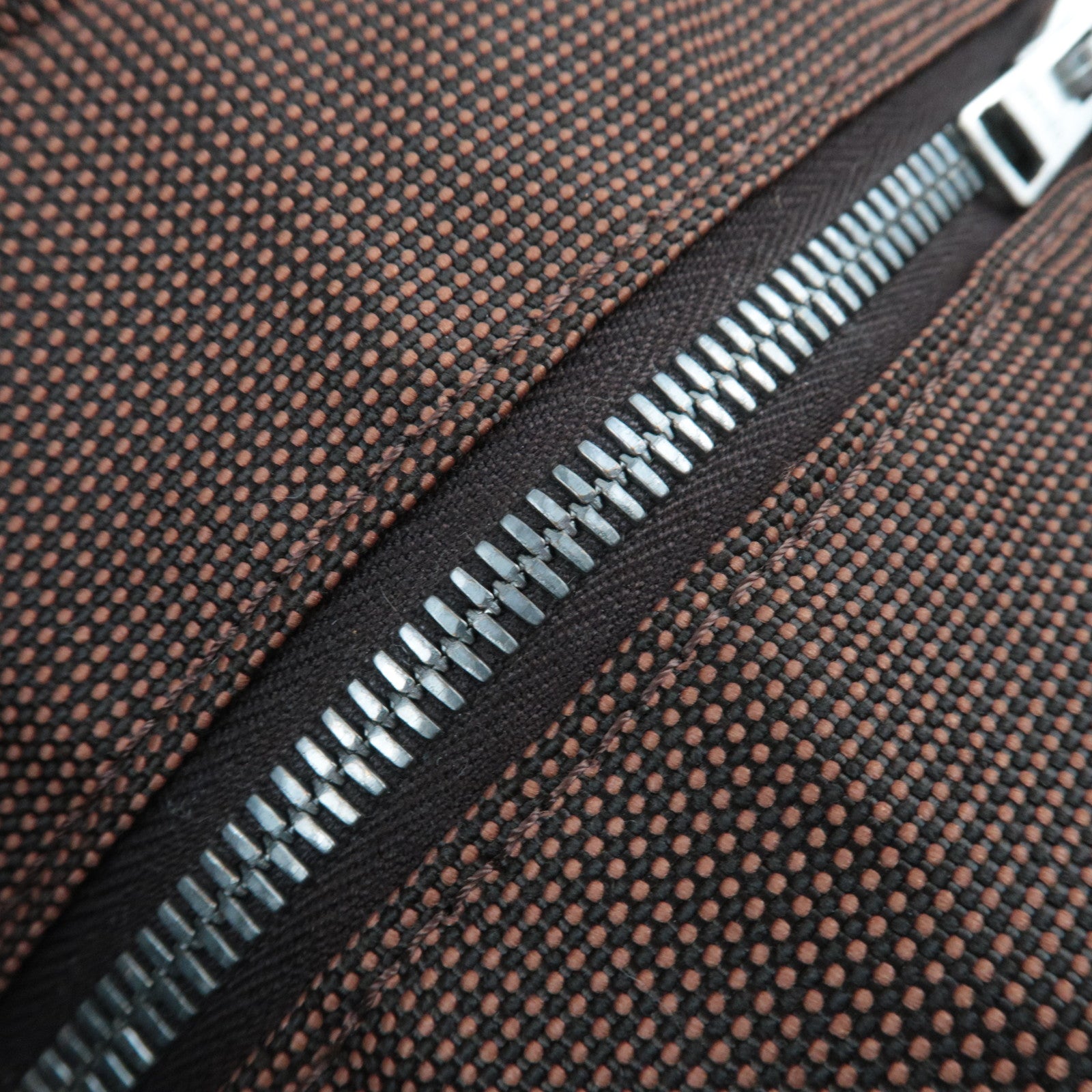 HERMES Her Line A Dos MM Canvas Backpack Brown