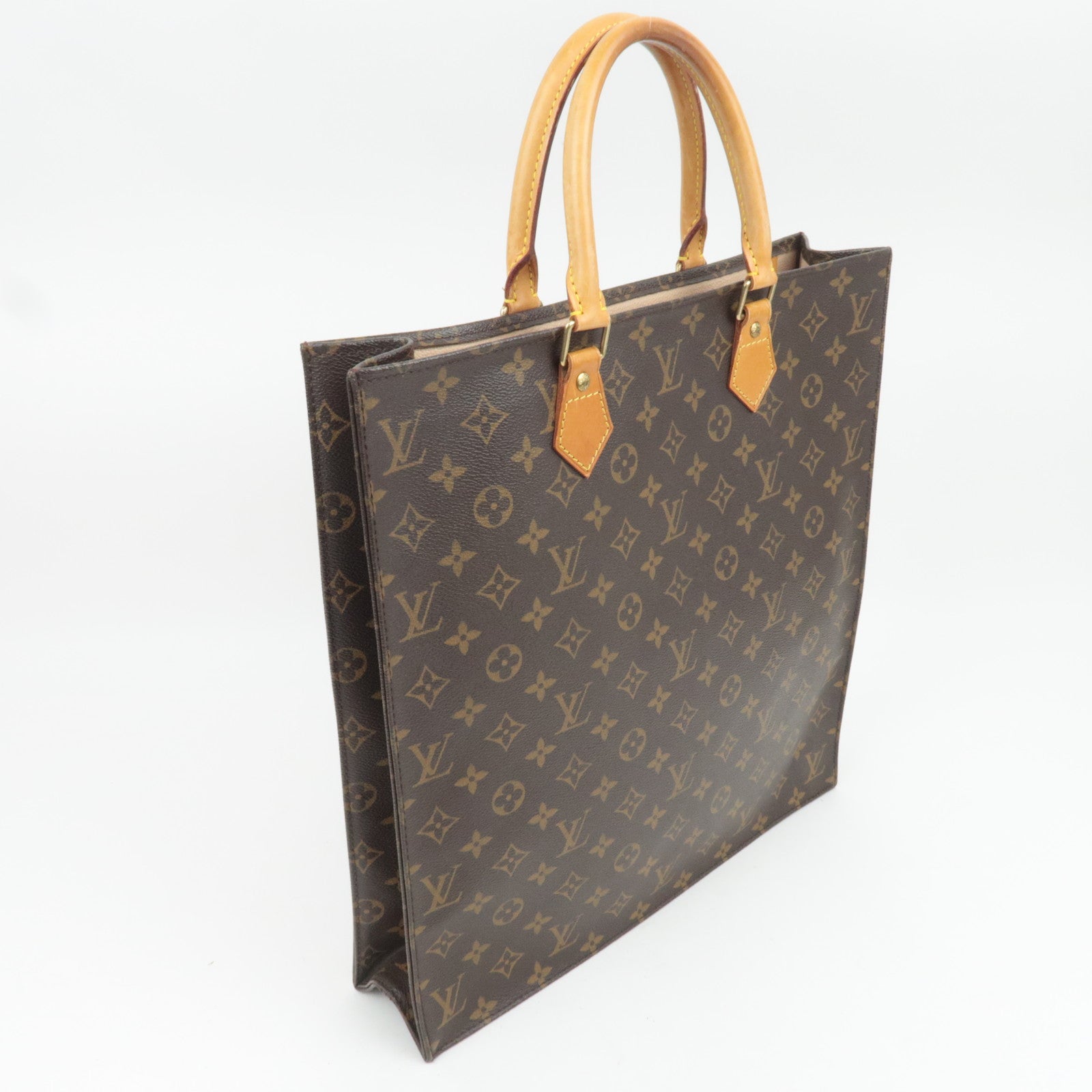 Louis Vuitton Monogram Sac Plat Tote Bag M51140