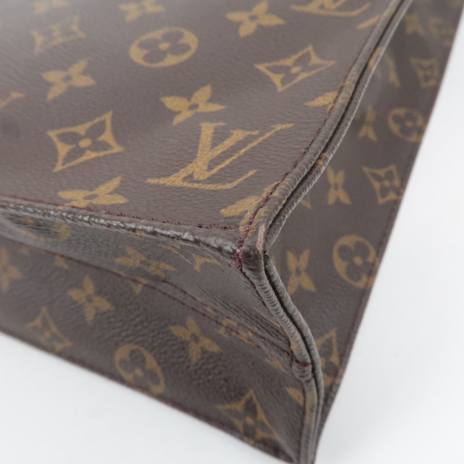 Louis Vuitton Monogram Sac Plat Tote Bag M51140