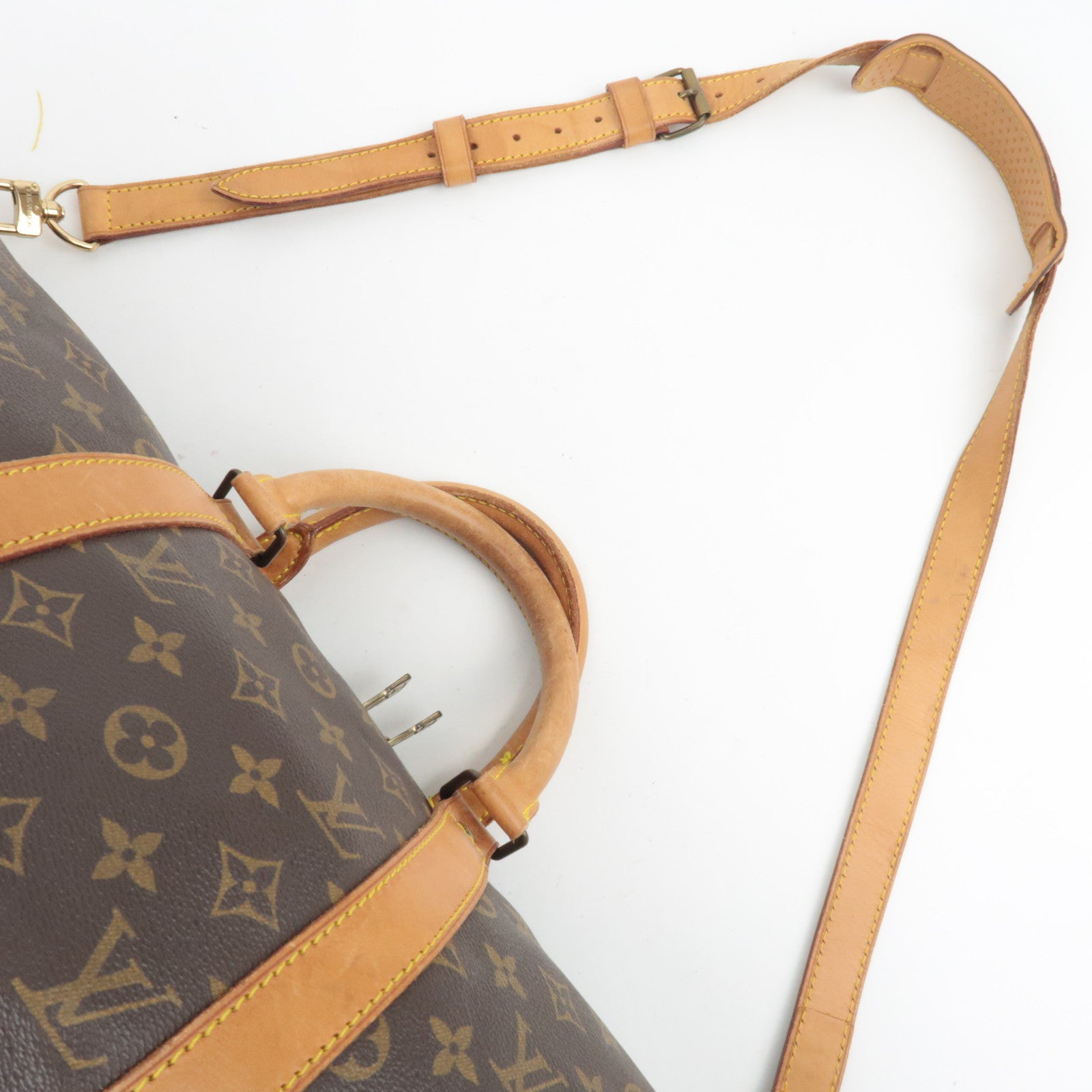 Louis Vuitton Monogram Keepall Bandouliere 50 Travel Bag M41416