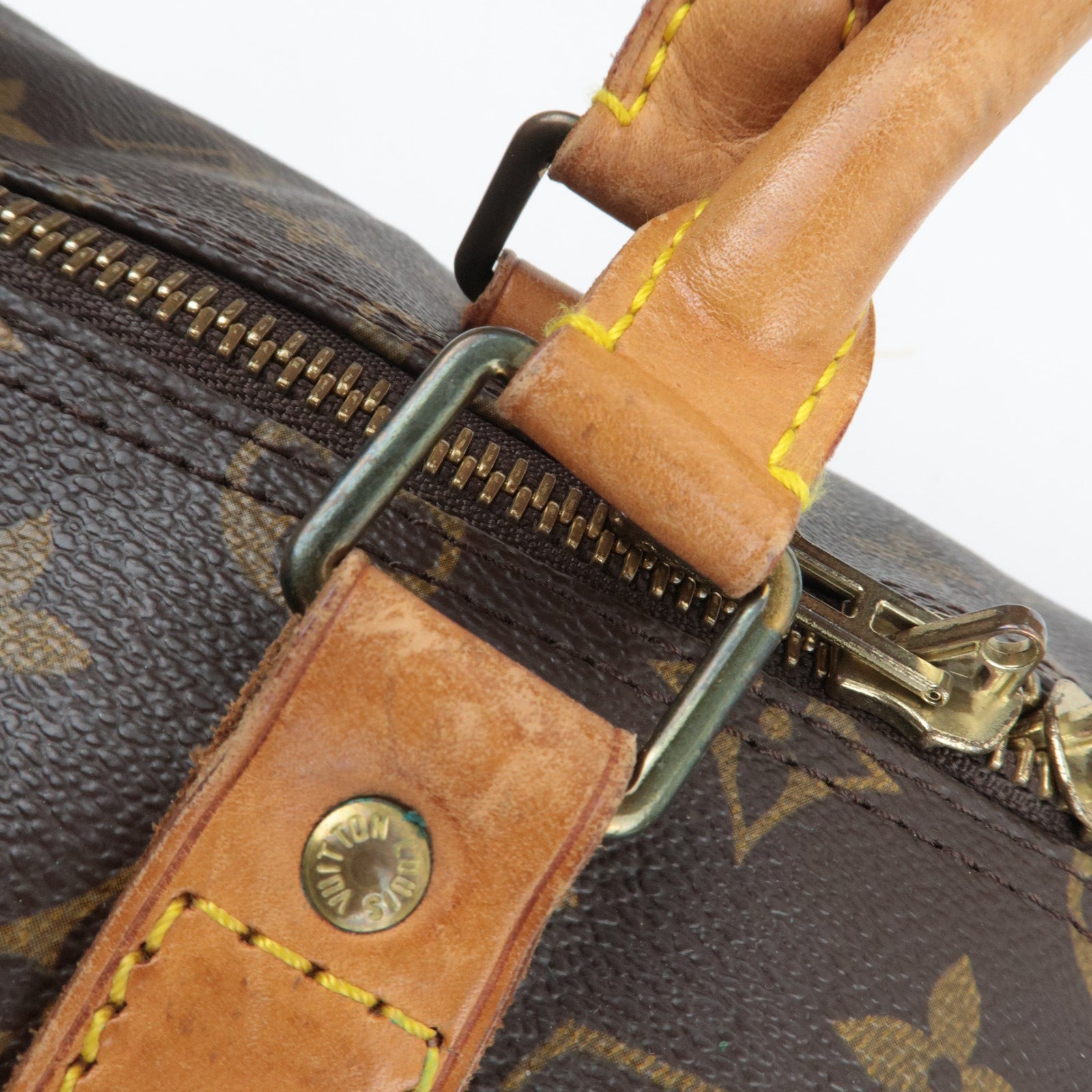 Louis Vuitton Monogram Keepall Bandouliere 50 Travel Bag M41416