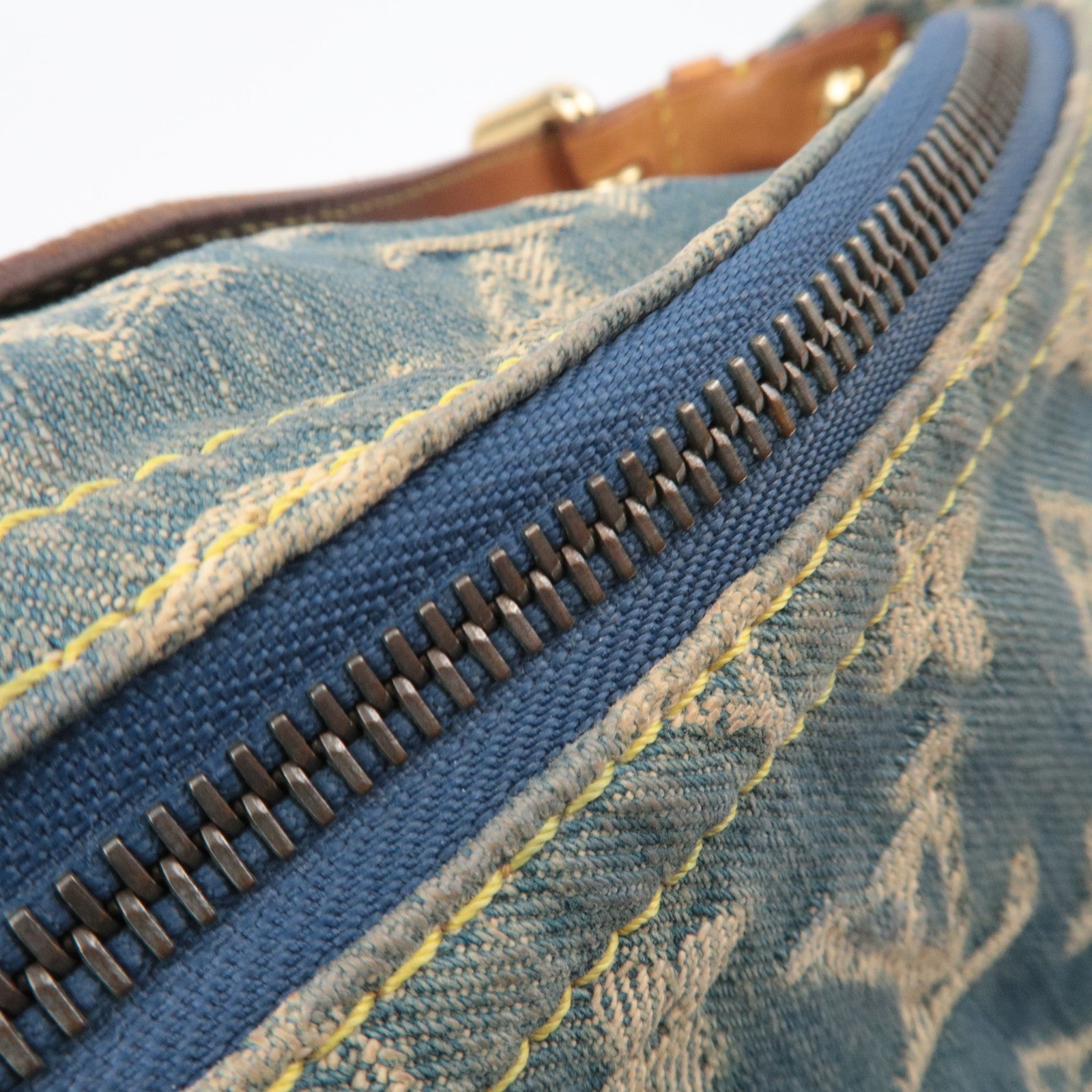 Louis Vuitton Monogram Denim Baggy GM Shoulder Bag M95048