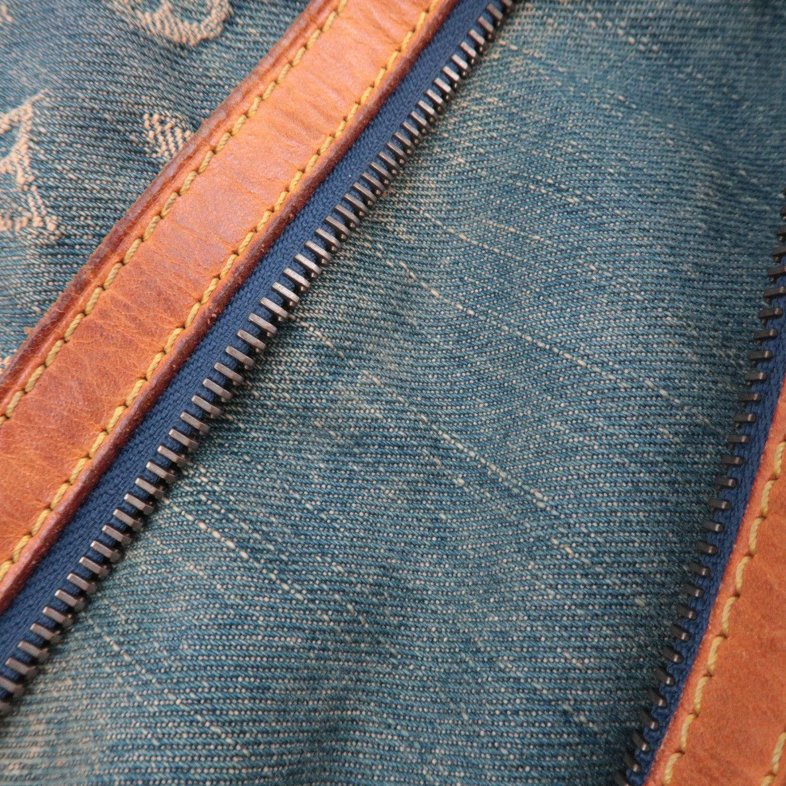 Louis Vuitton Monogram Denim Baggy GM Shoulder Bag M95048