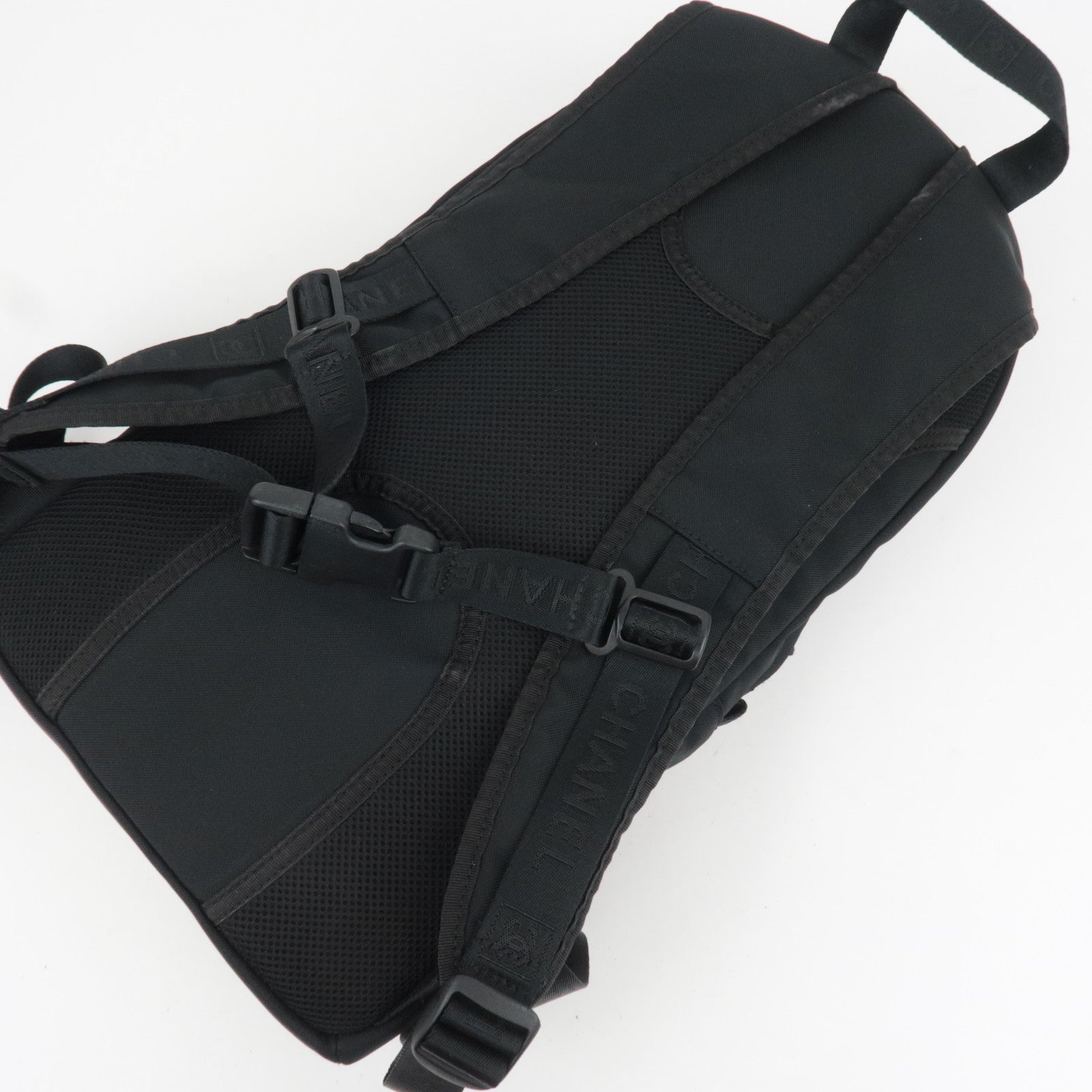 CHANEL Sports Line Nylon Backpack Black