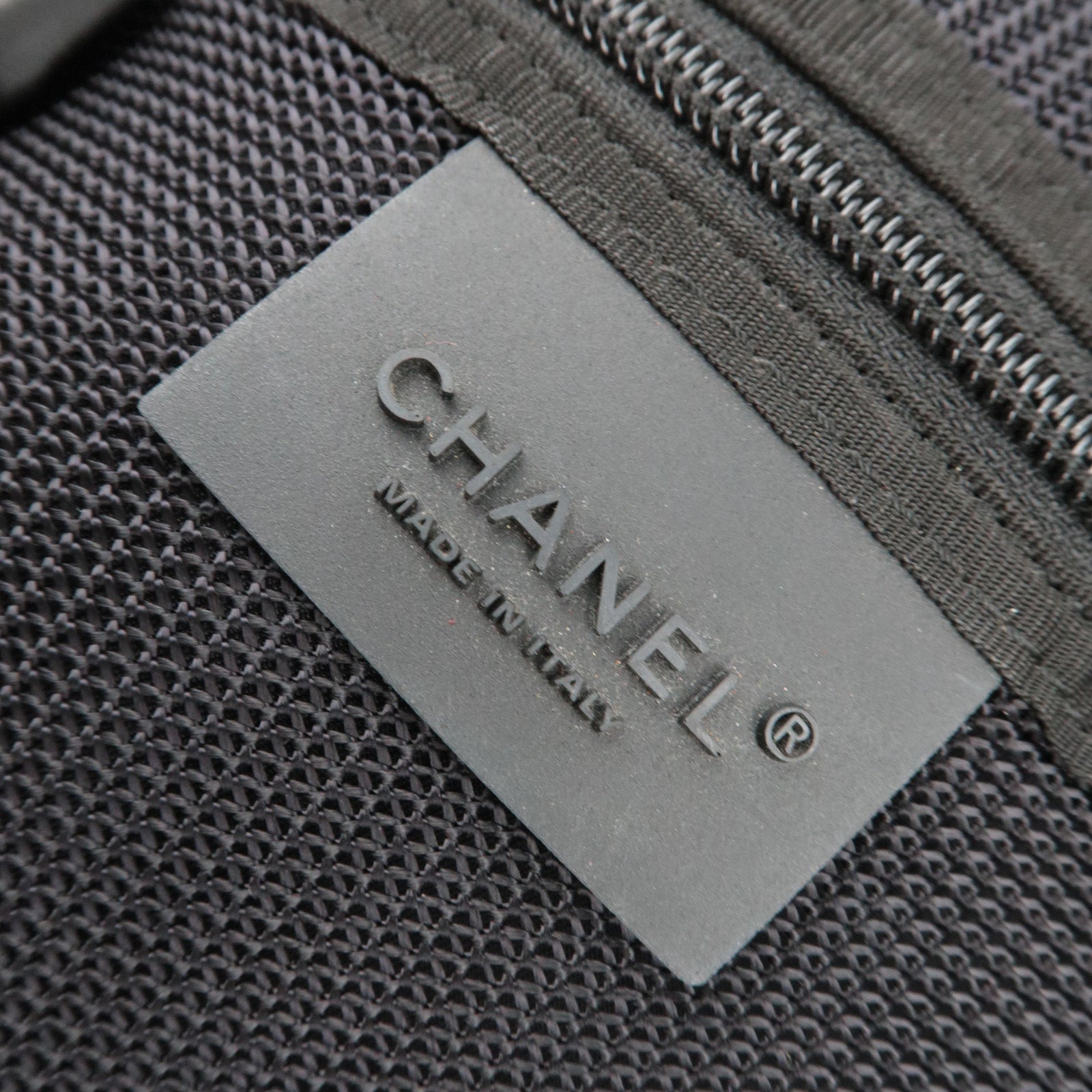 CHANEL Sports Line Nylon Backpack Black