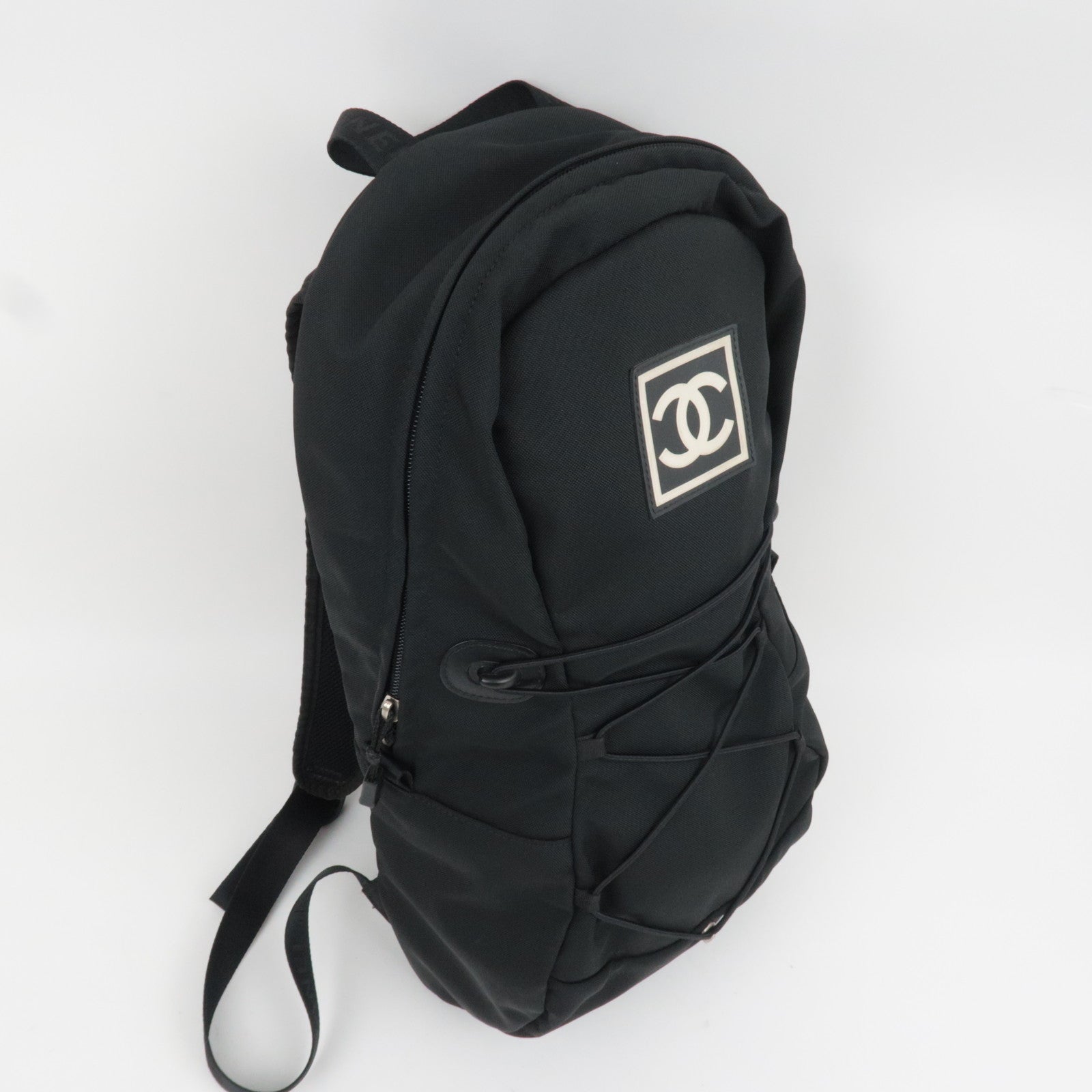CHANEL Sports Line Nylon Backpack Black