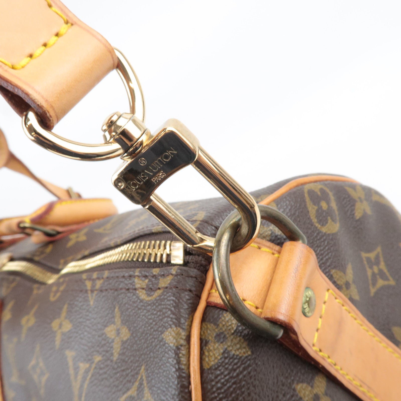 Louis Vuitton Monogram Keepall Bandouliere 50 Travel Bag M41416