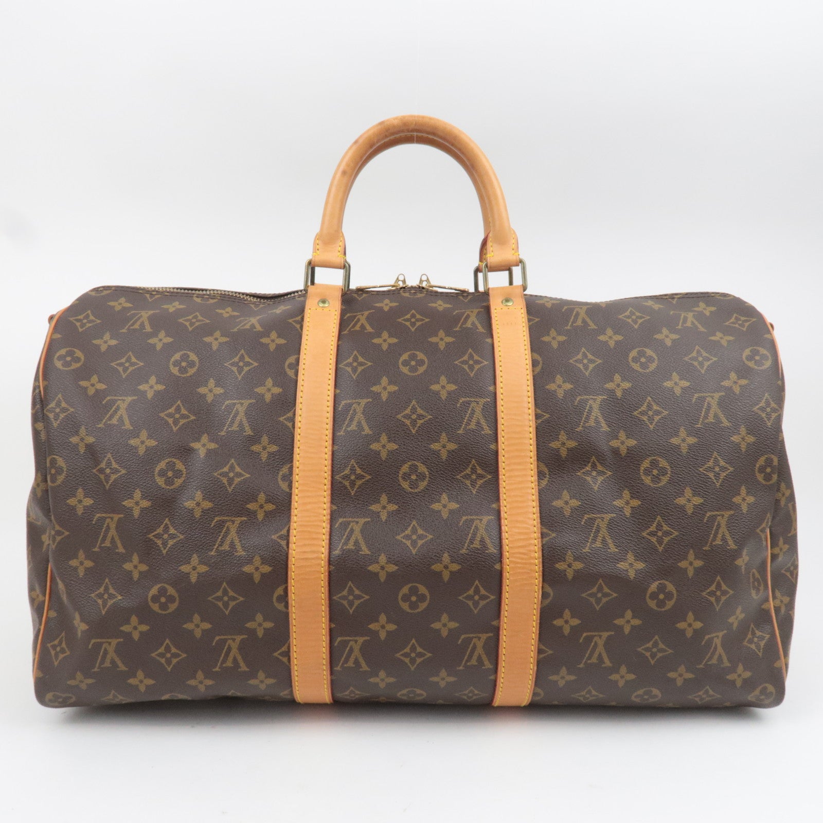Louis Vuitton Monogram Keepall Bandouliere 50 Travel Bag M41416