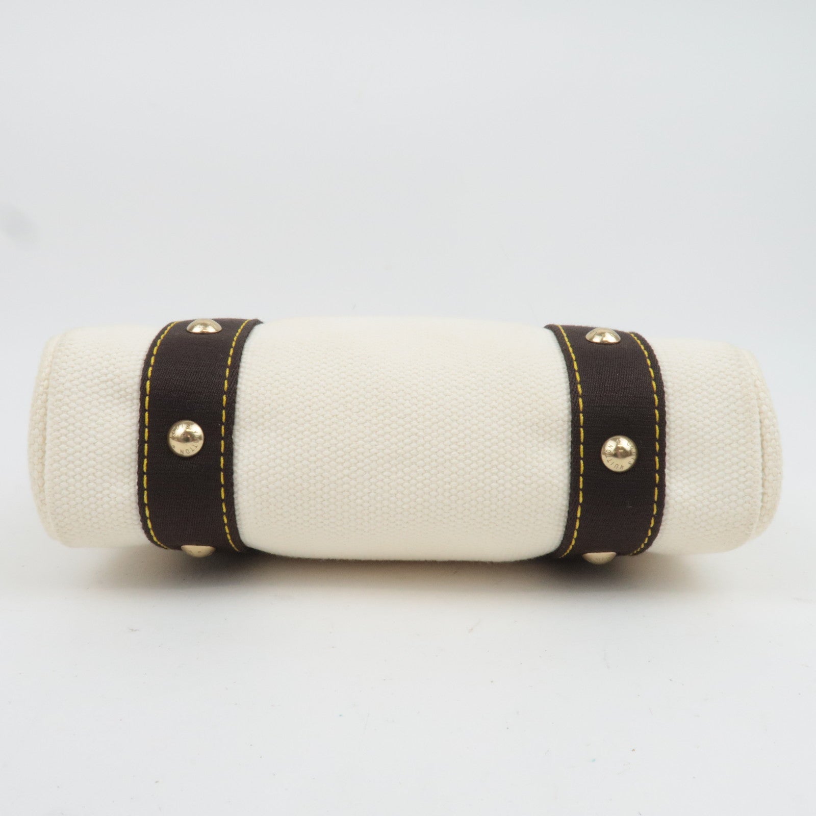 Louis Vuitton Antigua Cabas PM Handbag Ecru M40039