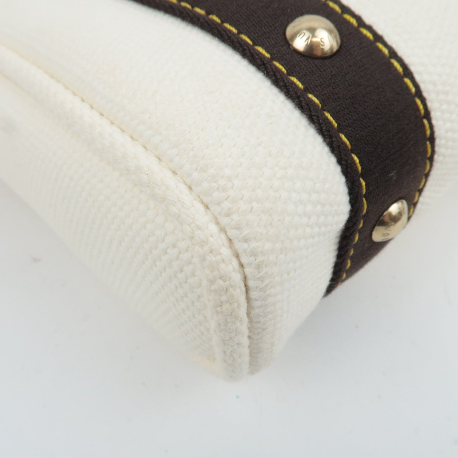 Louis Vuitton Antigua Cabas PM Handbag Ecru M40039