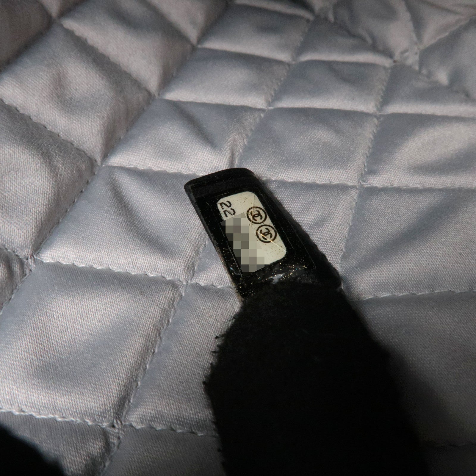 CHANEL Matelasse Aged Calfskin Clutch Bag Black
