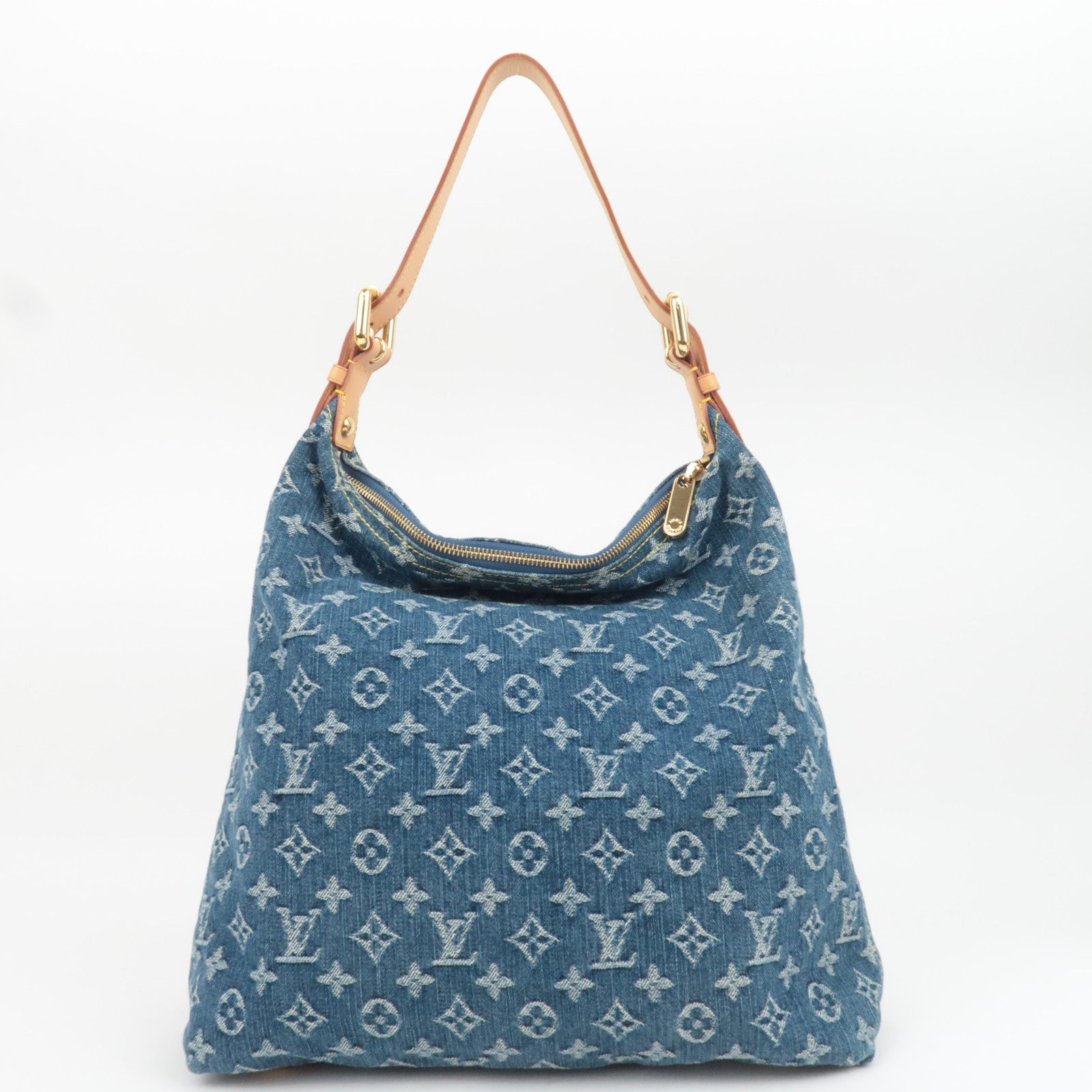 Louis Vuitton Monogram Denim Baggy GM Shoulder Bag M95048