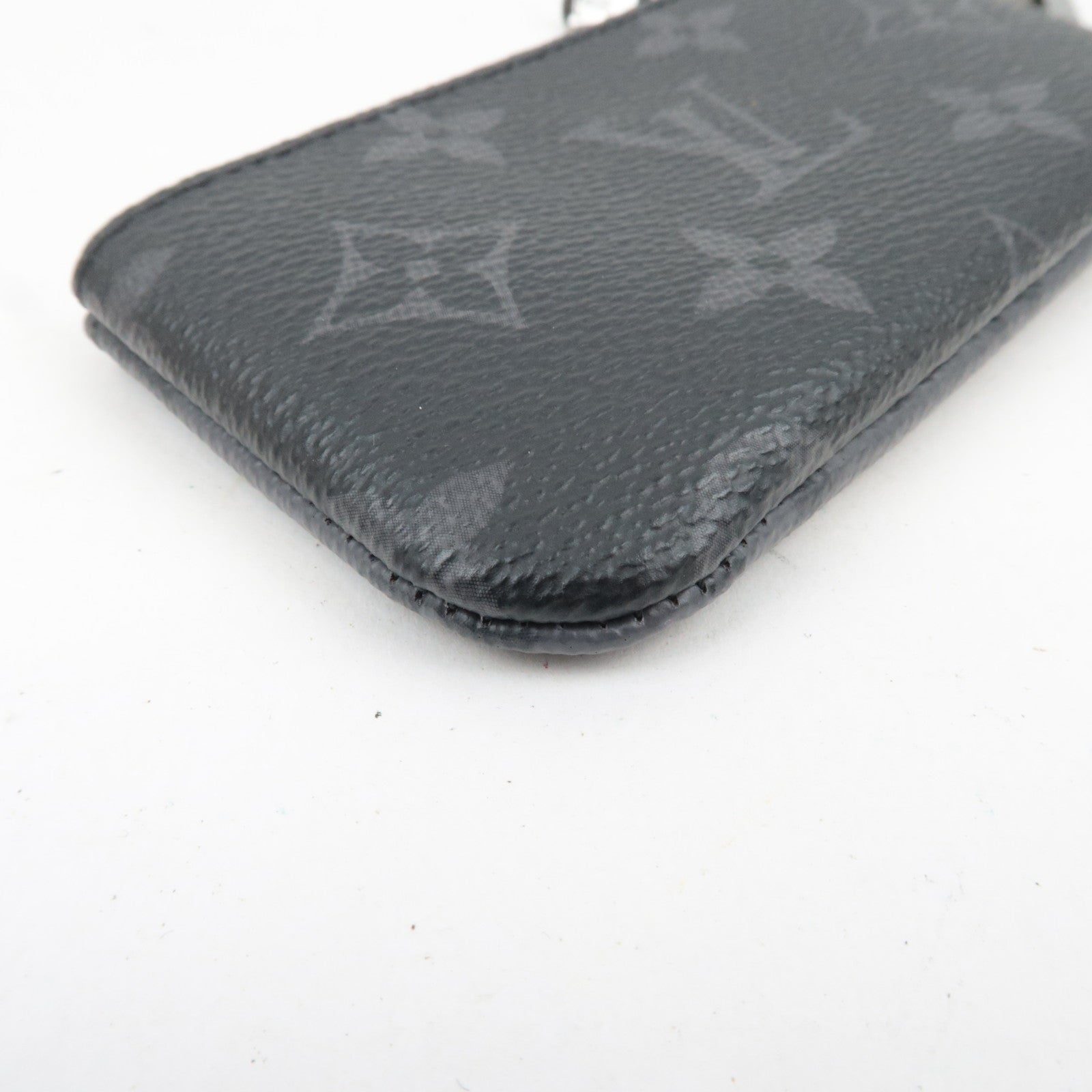 Louis Vuitton Monogram Eclipse Pochette Cles Coin Case M80905