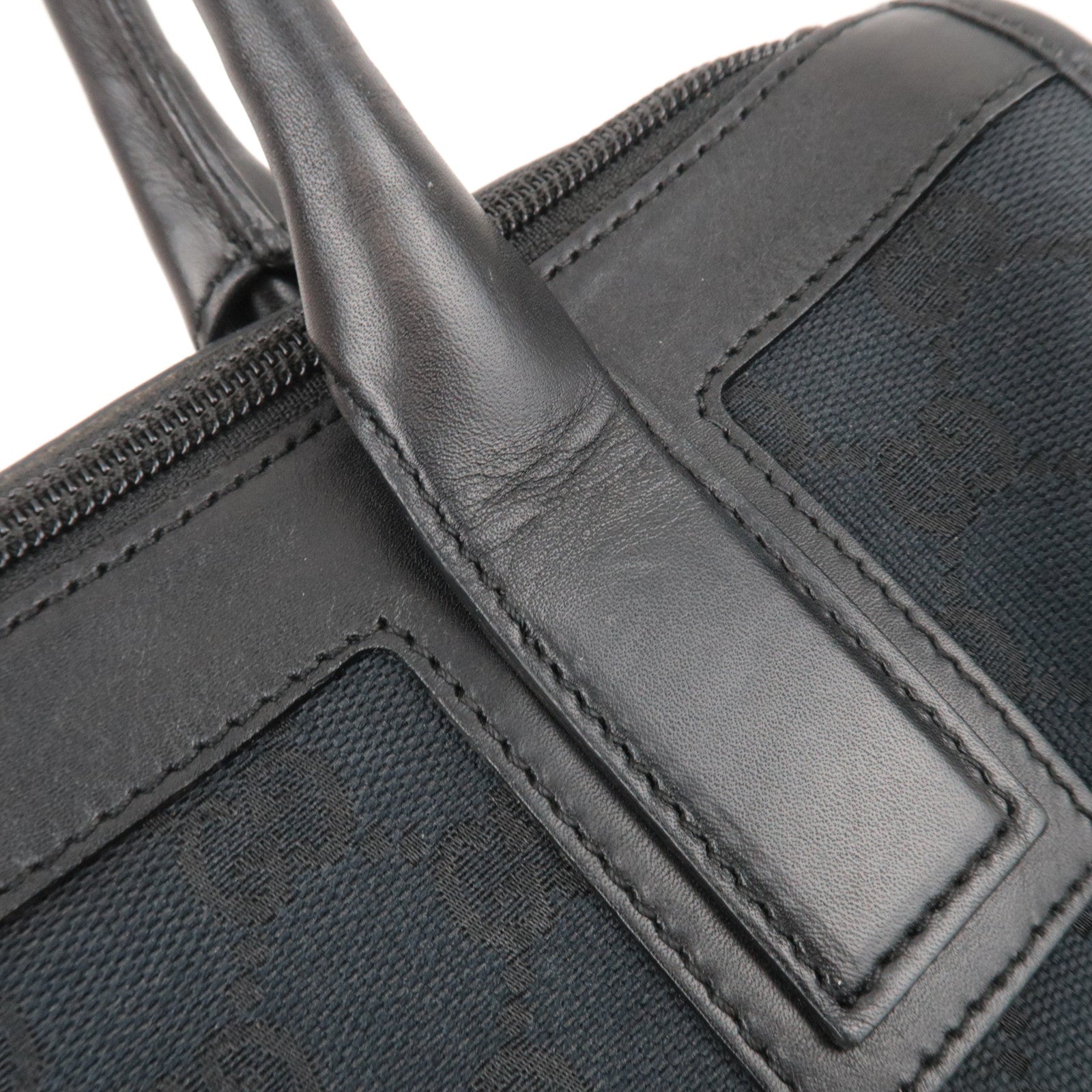 GUCCI GG Canvas Handbag Black 000.0855