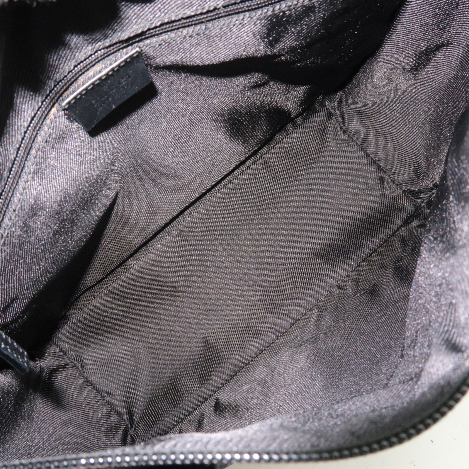 GUCCI GG Canvas Handbag Black 000.0855