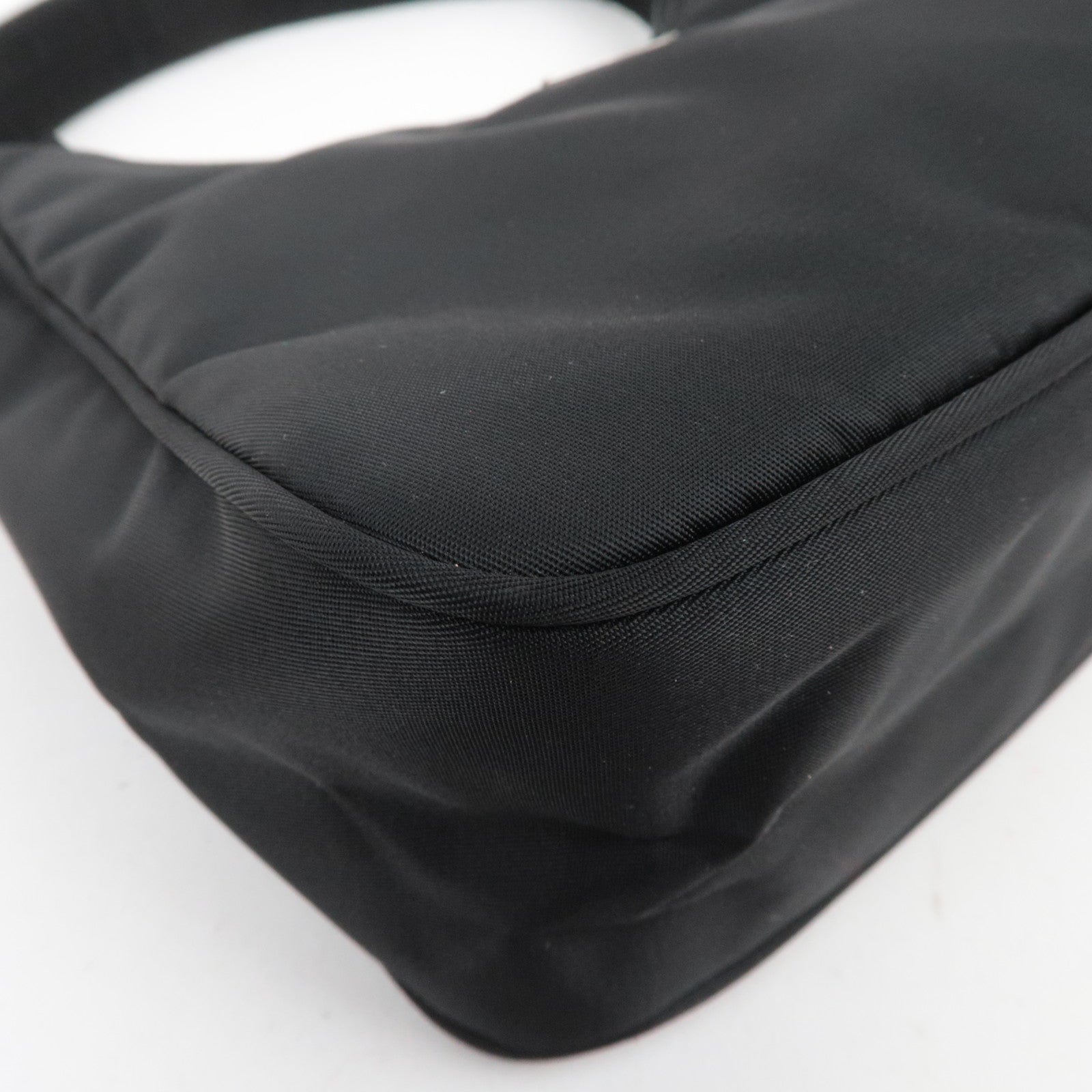 PRADA Nylon Small Handbag Black