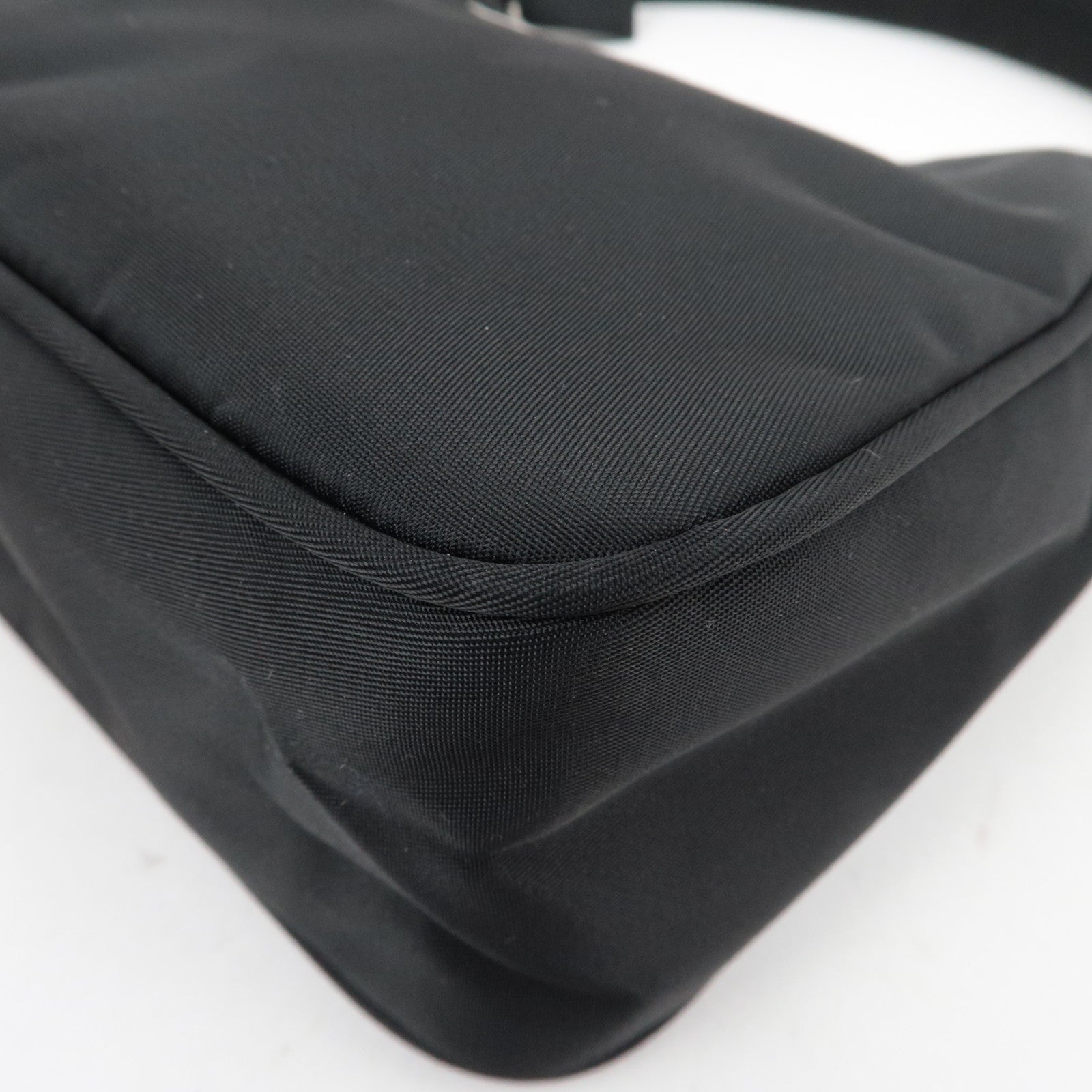 PRADA Nylon Small Handbag Black