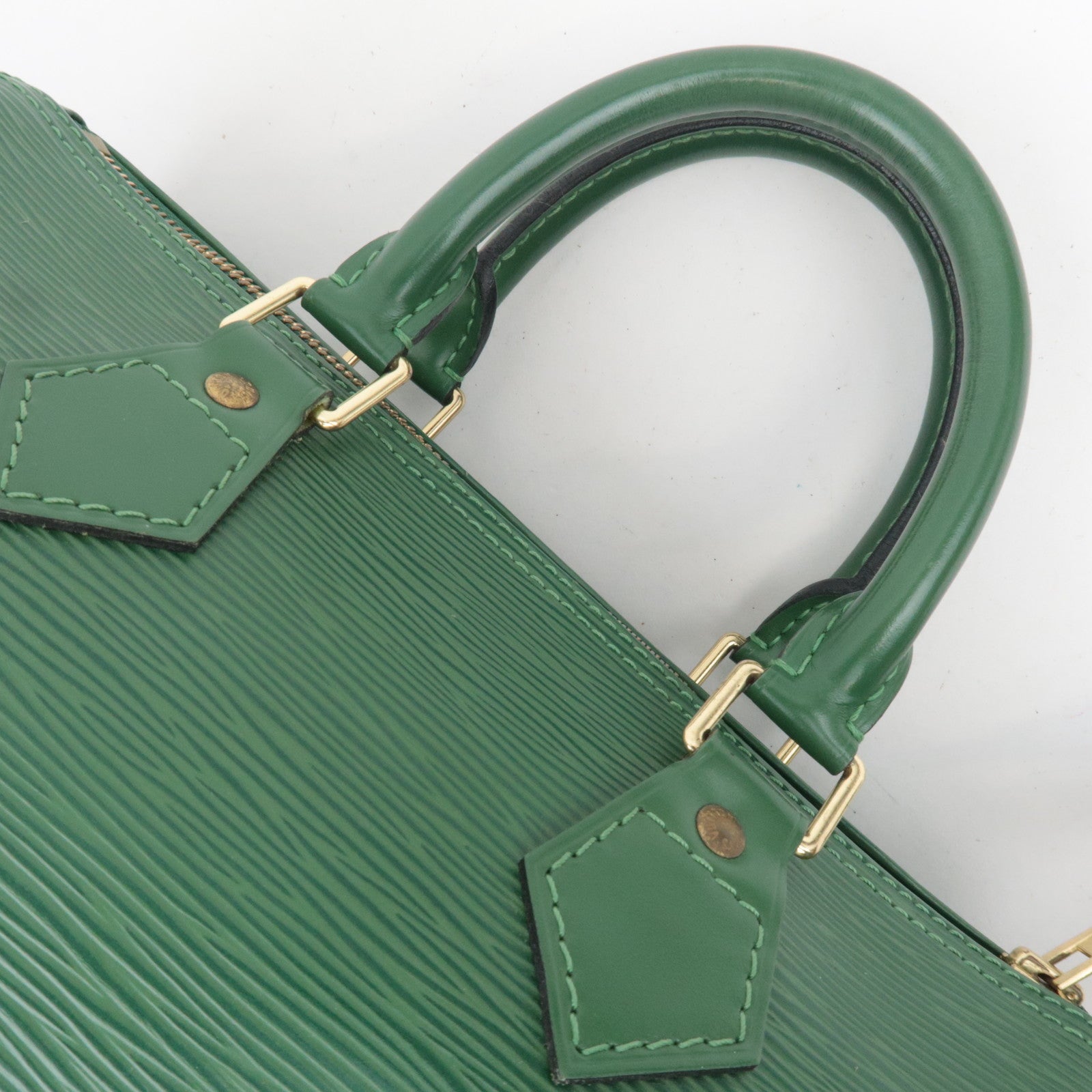 Louis Vuitton Epi Speedy 25 Handbag Borneo Green M43014