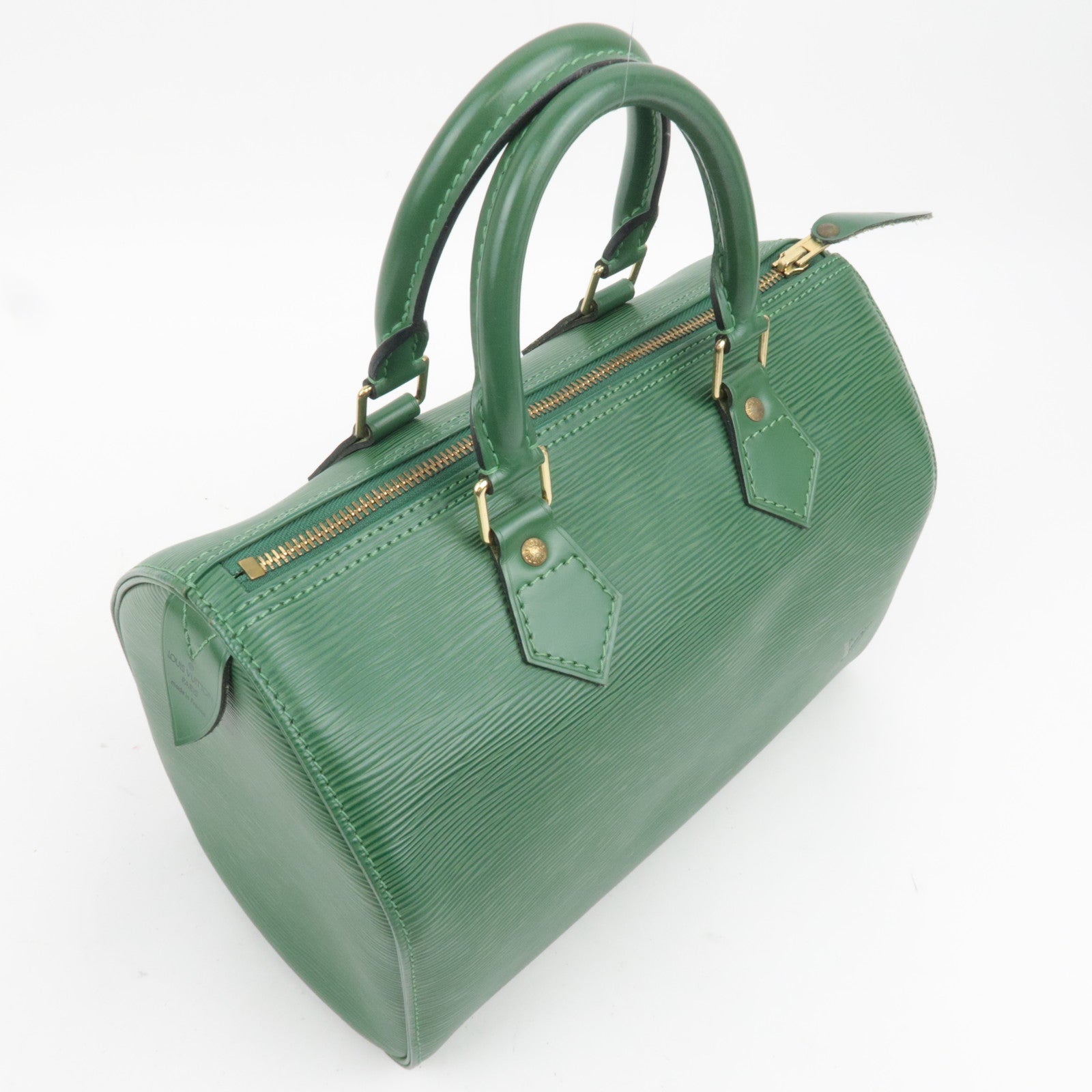 Louis Vuitton Epi Speedy 25 Handbag Borneo Green M43014