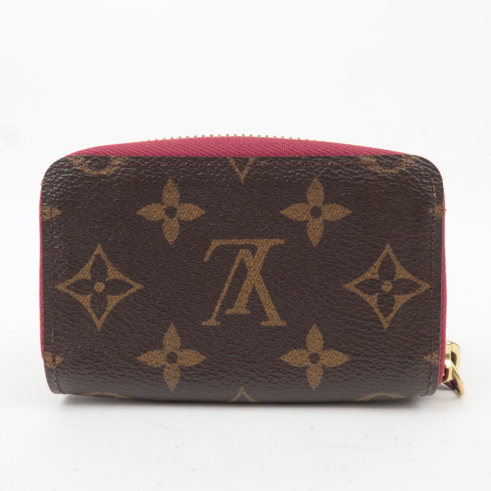 Louis Vuitton Monogram Multi Cartes Coin Case Fuchsia M61299