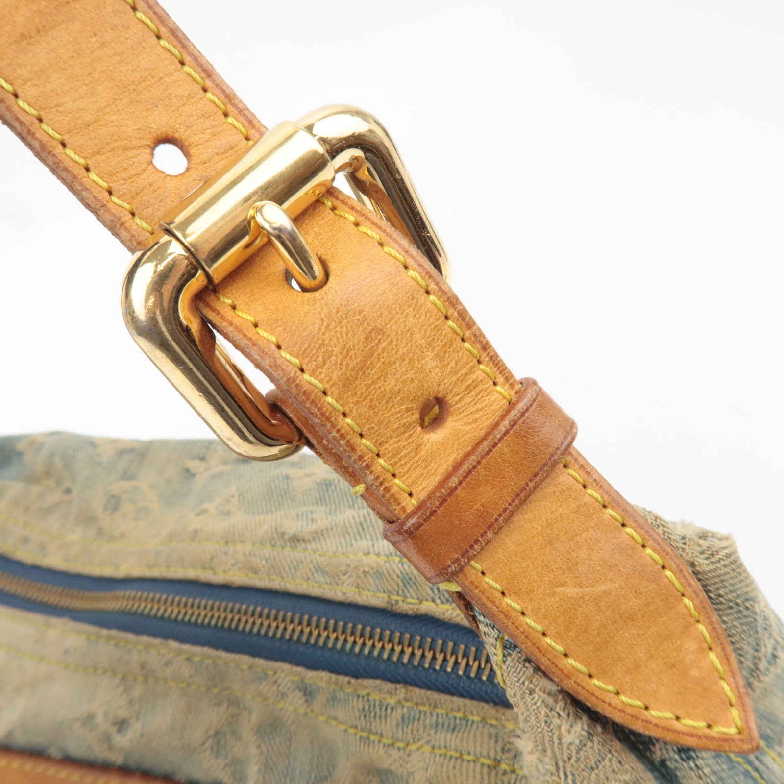 Louis Vuitton Monogram Denim Baggy PM Shoulder Bag M95049