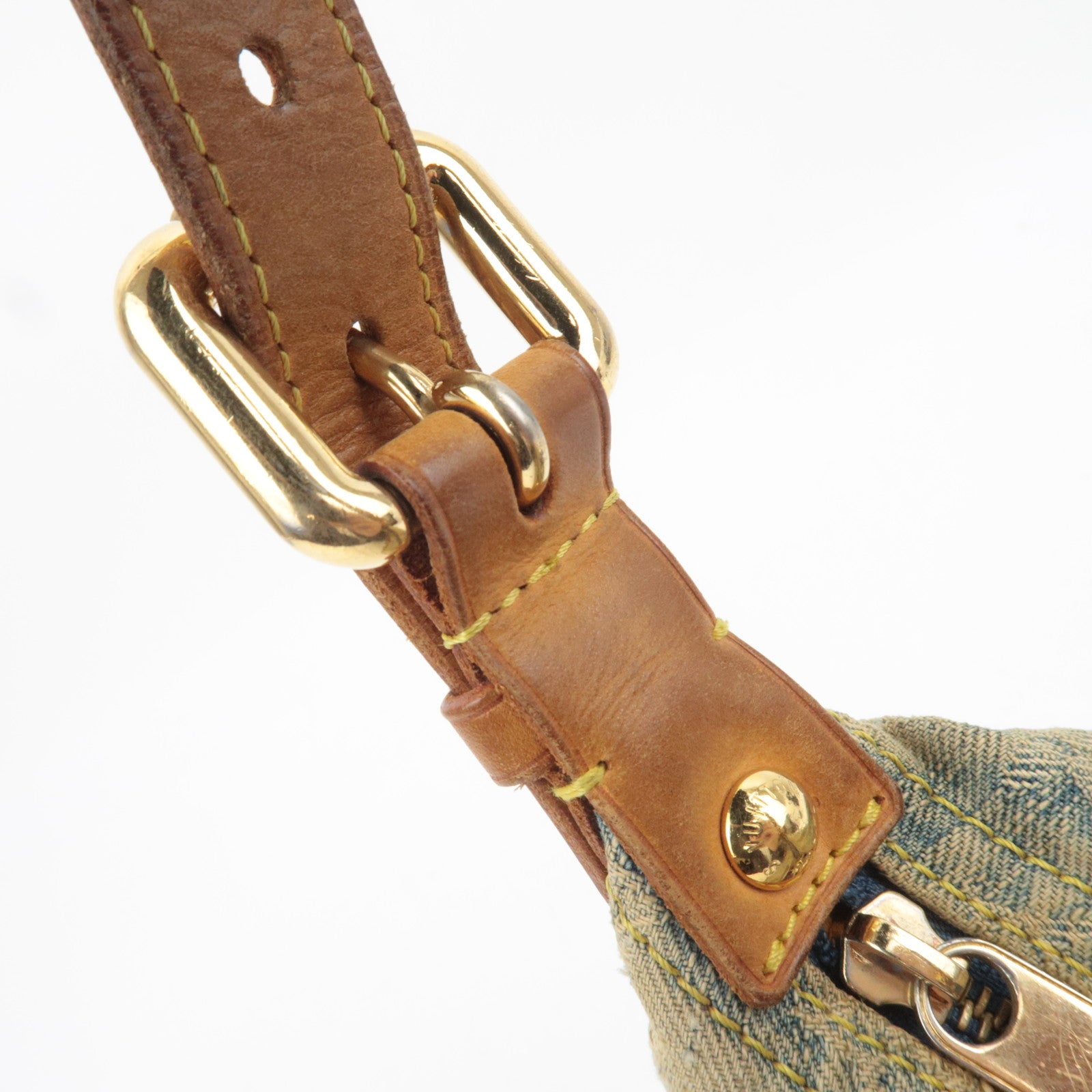 Louis Vuitton Monogram Denim Baggy PM Shoulder Bag M95049