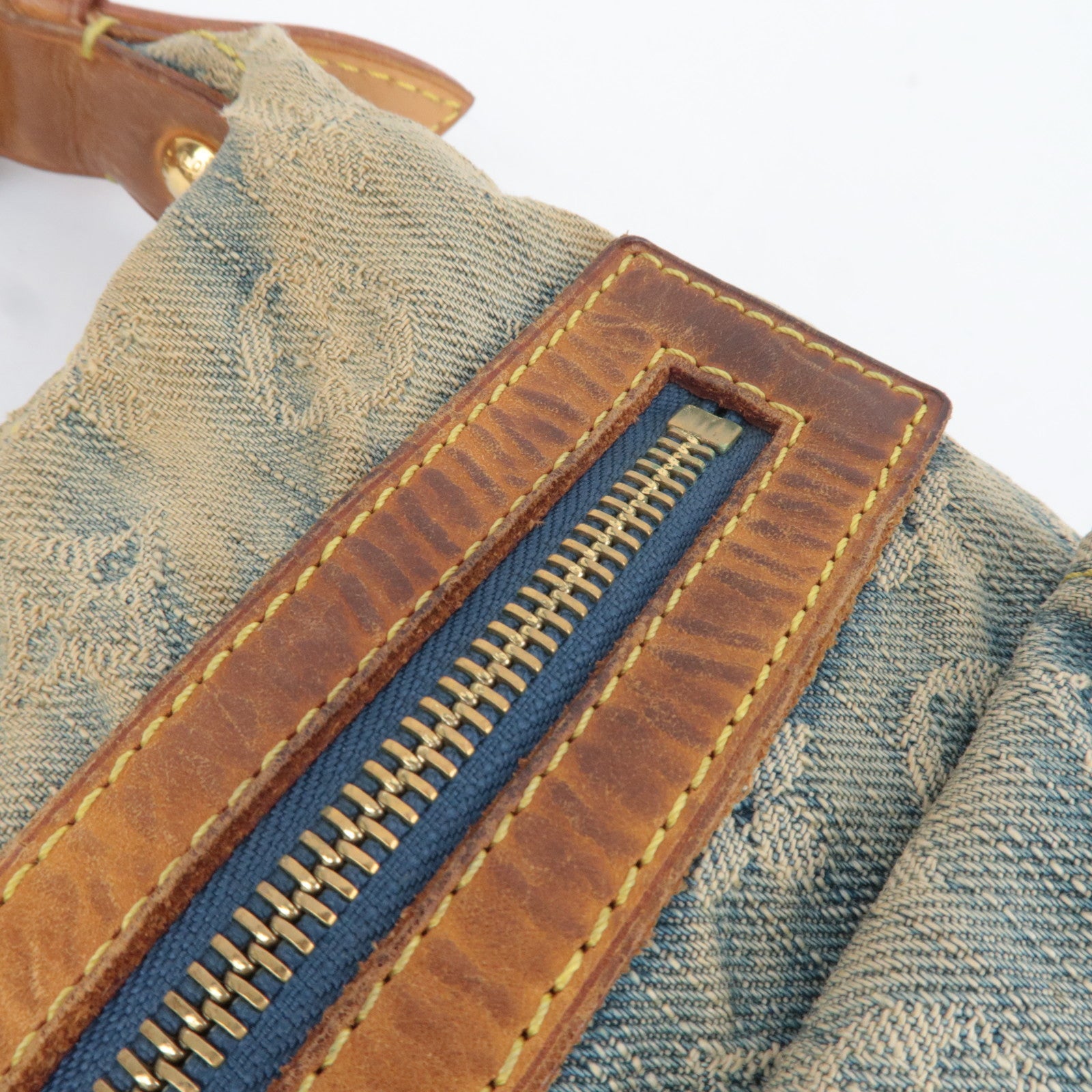 Louis Vuitton Monogram Denim Baggy PM Shoulder Bag M95049