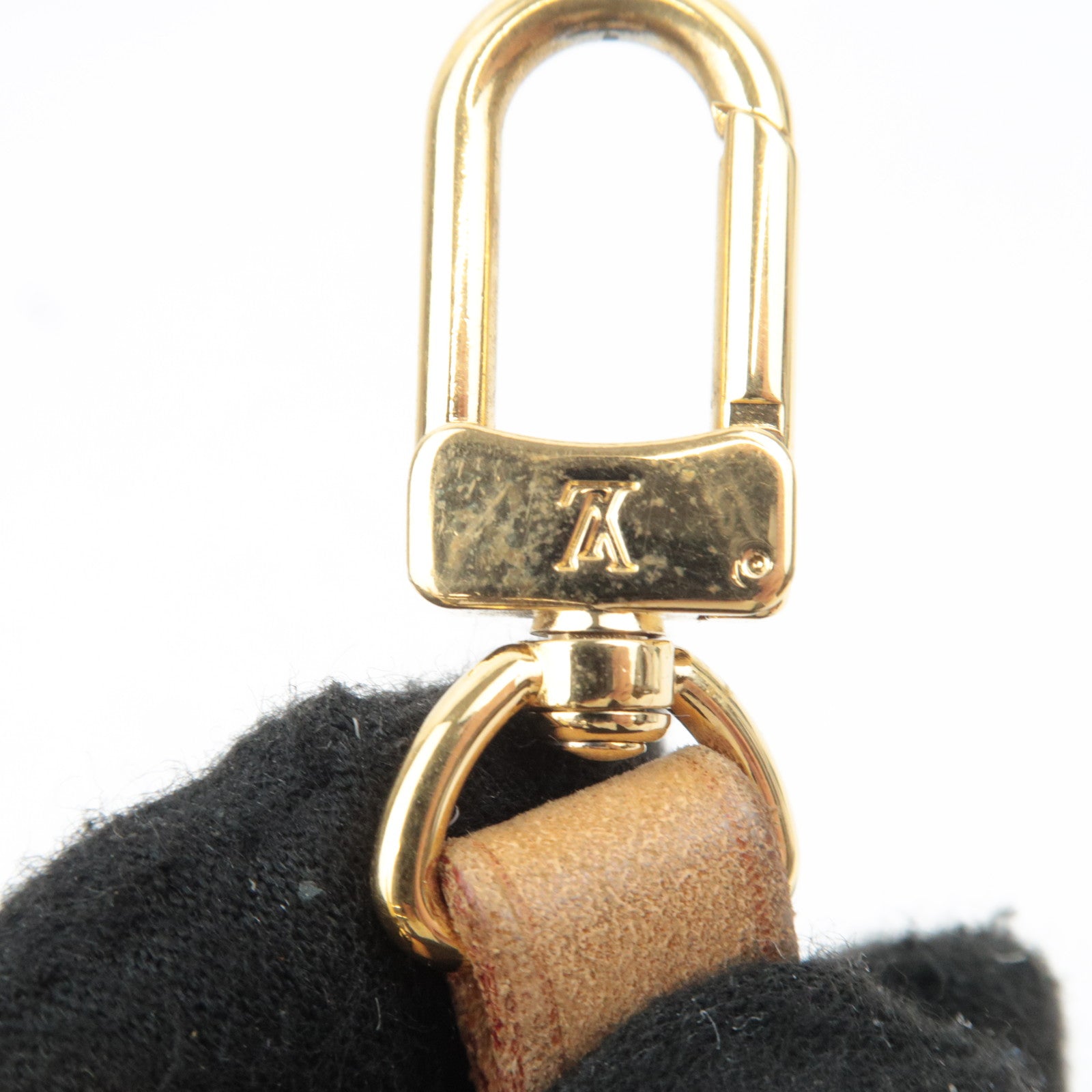 Louis Vuitton Leather Shoulder Strap Length 120cm Width 1.2cm J00145