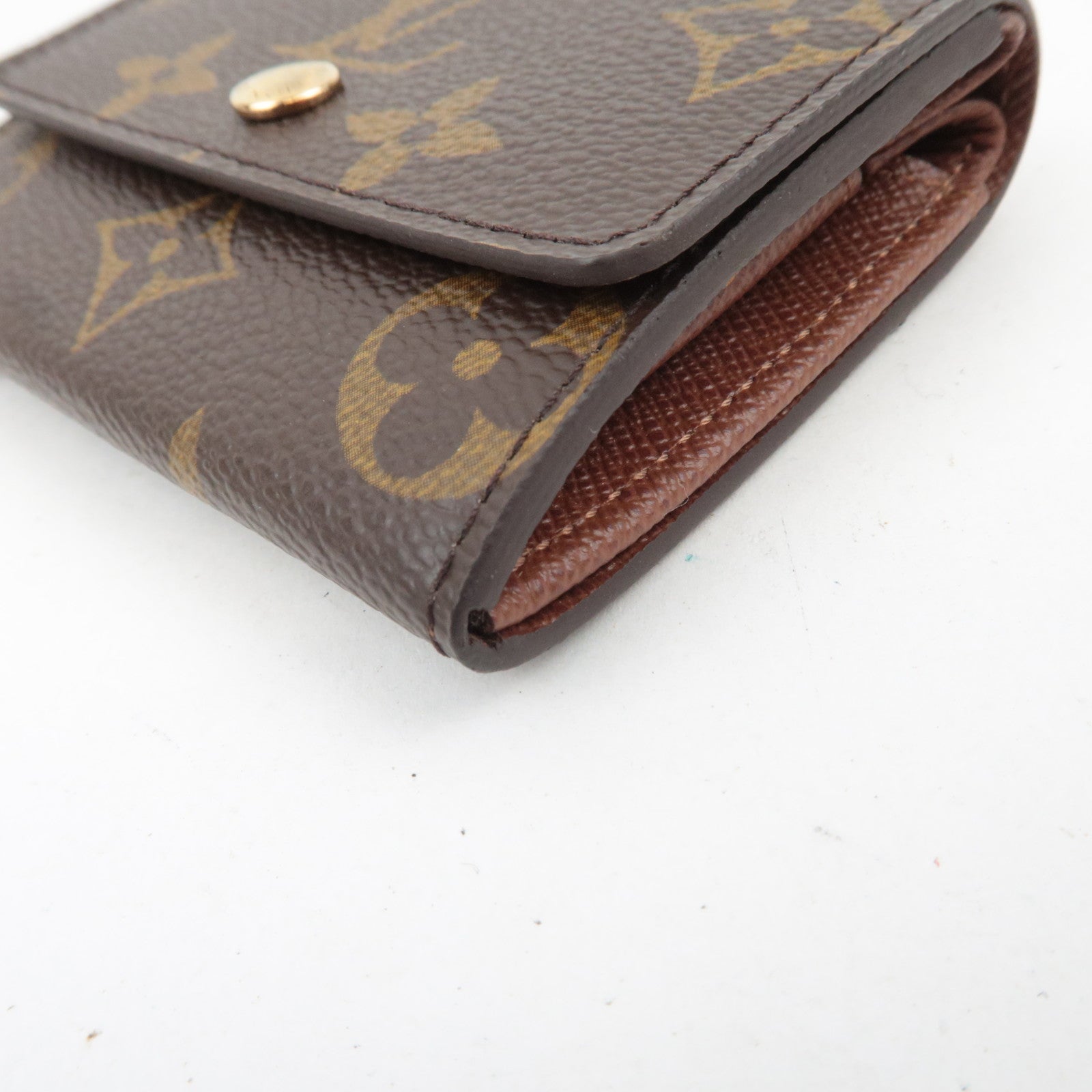 Louis Vuitton Monogram Porte Monnaie Plat Coin Purse M61930