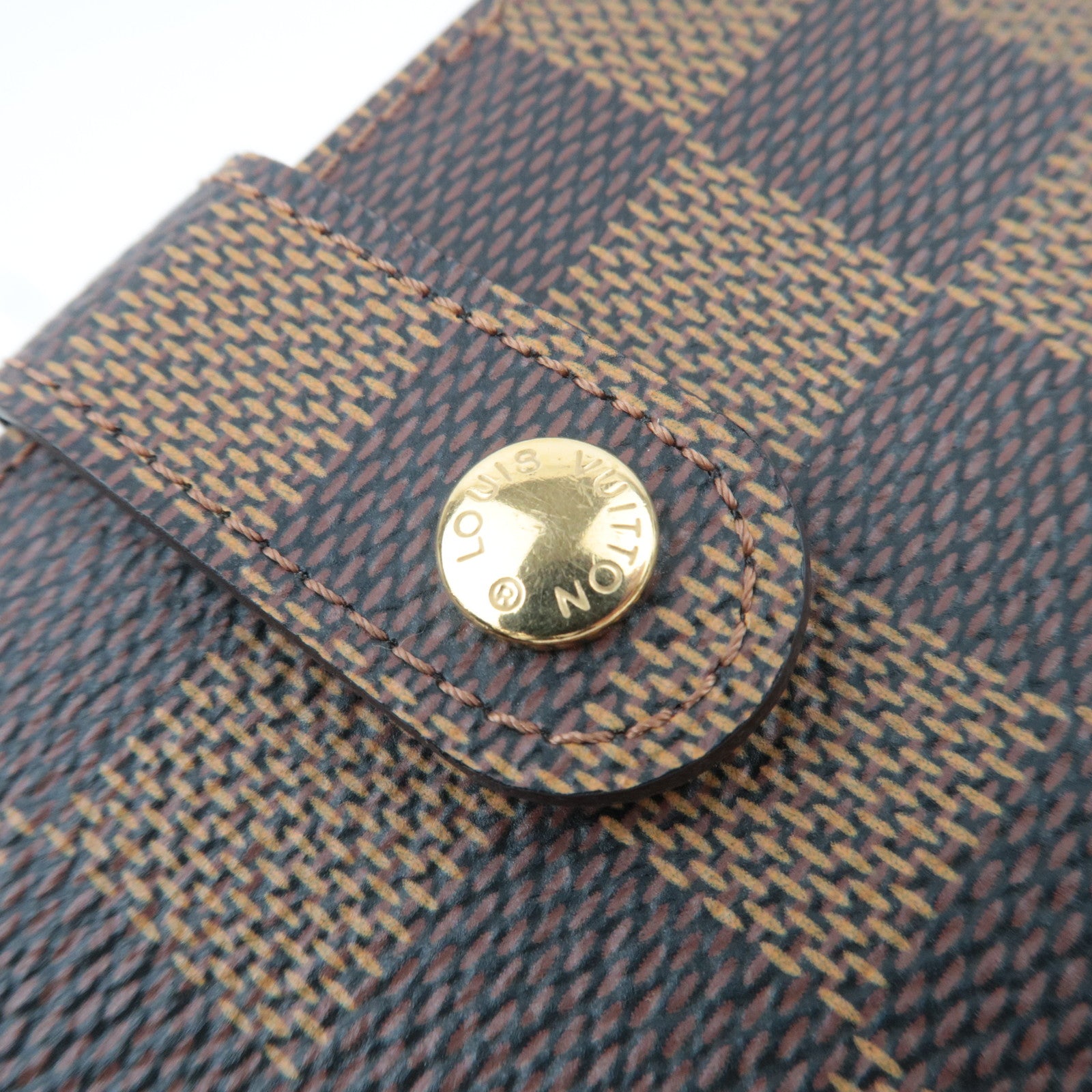 Louis Vuitton Damier Porte Monnaie Viennois Wallet N61664