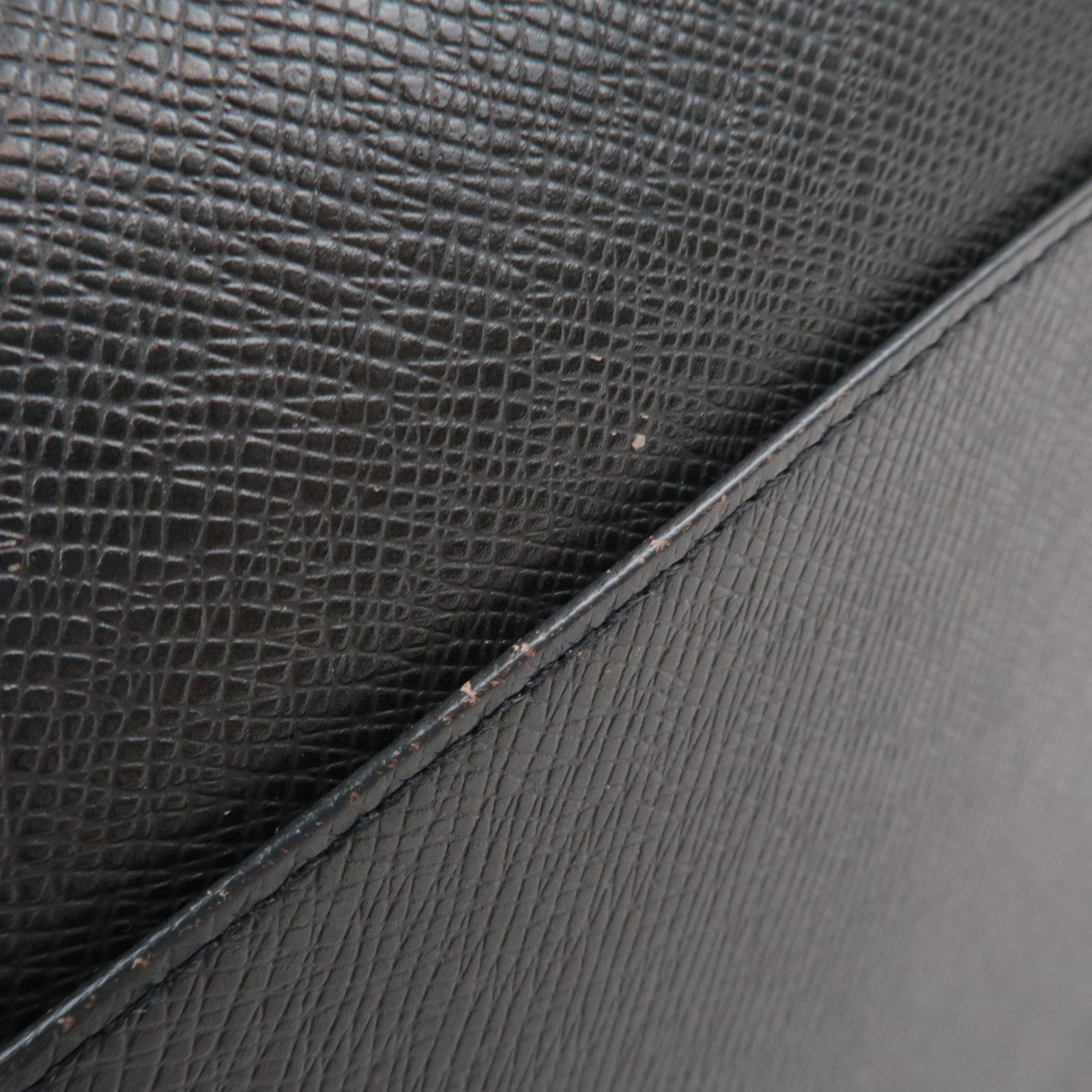 Louis Vuitton Taiga Selenga Clutch Bag Ardoise M30782
