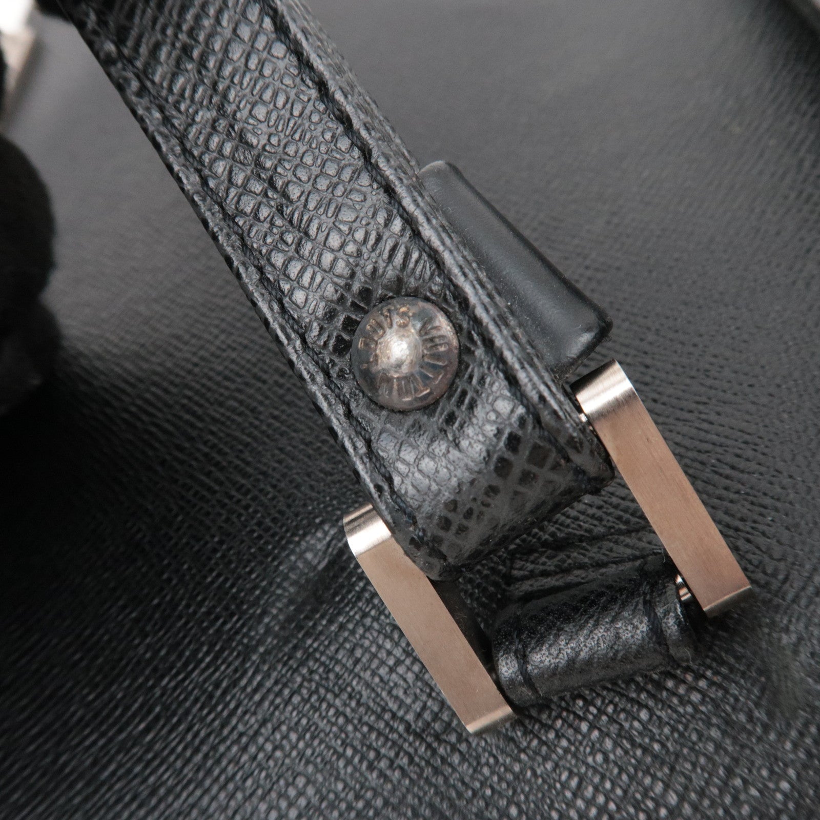 Louis Vuitton Taiga Selenga Clutch Bag Ardoise M30782