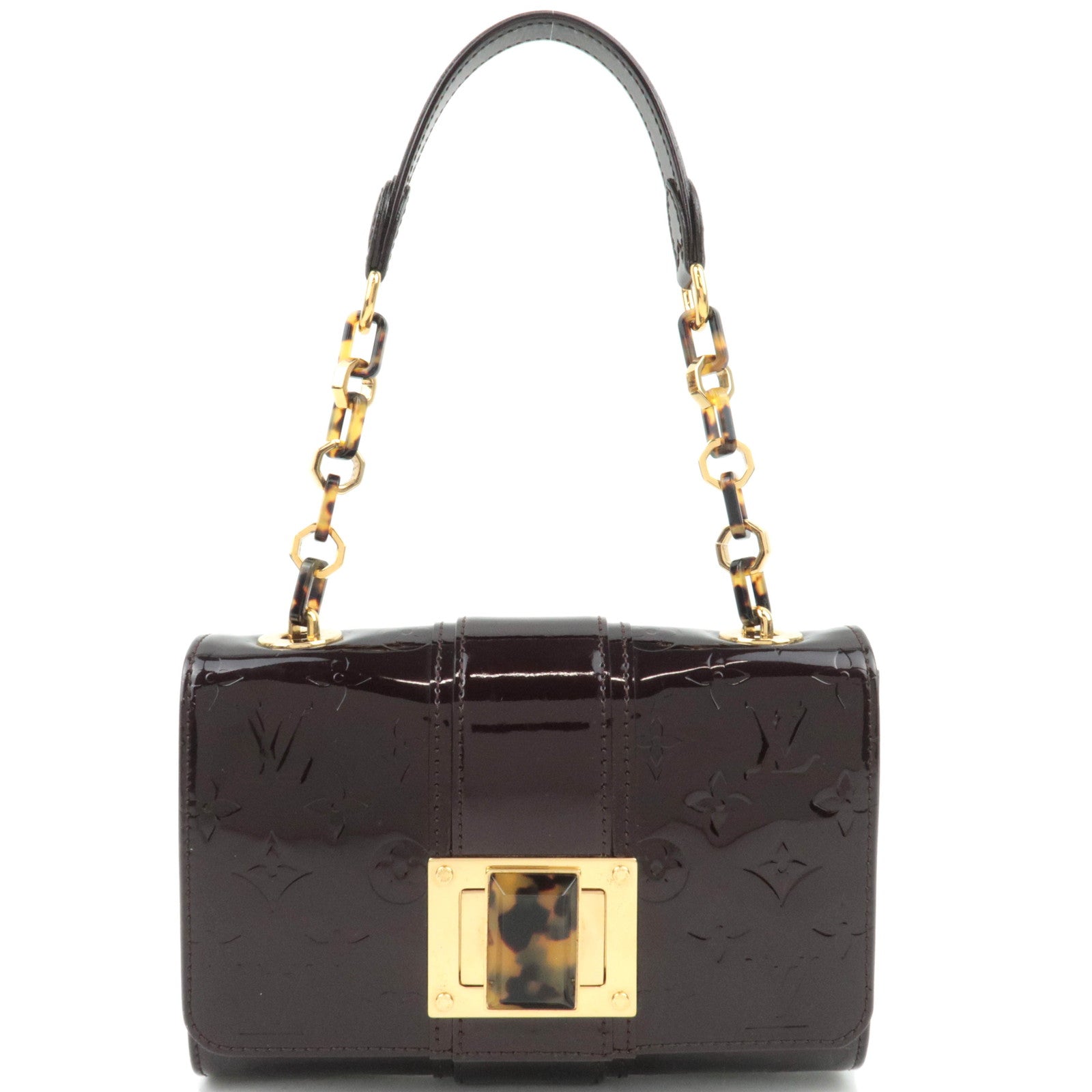 Louis Vuitton Monogram Vernis Vermont Avenue Shoulder Bag Amarante M9127988707