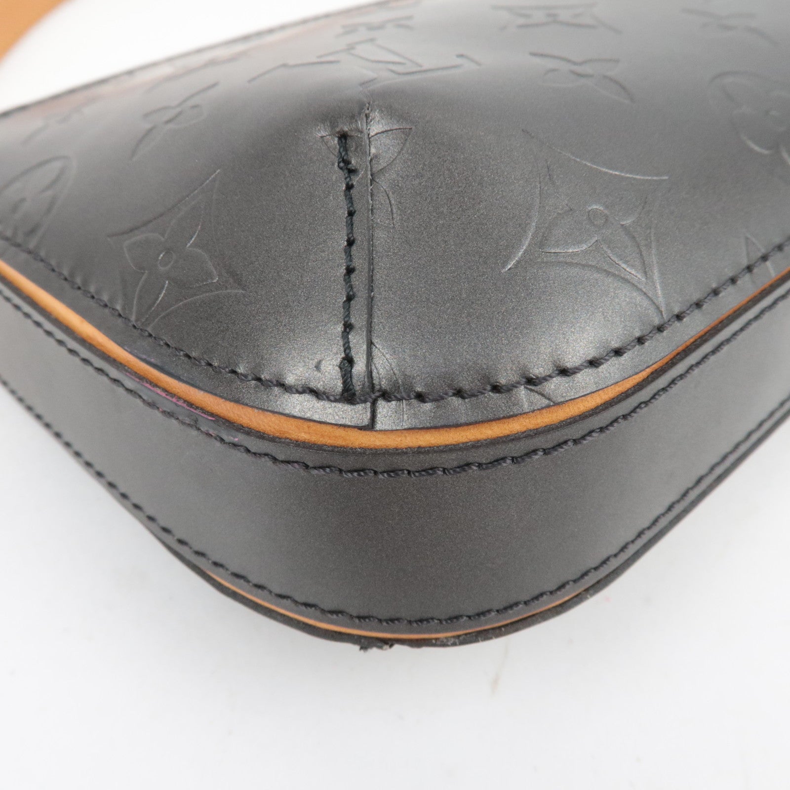 Louis Vuitton Monogram Matte Fowler Handbag Noir M55142