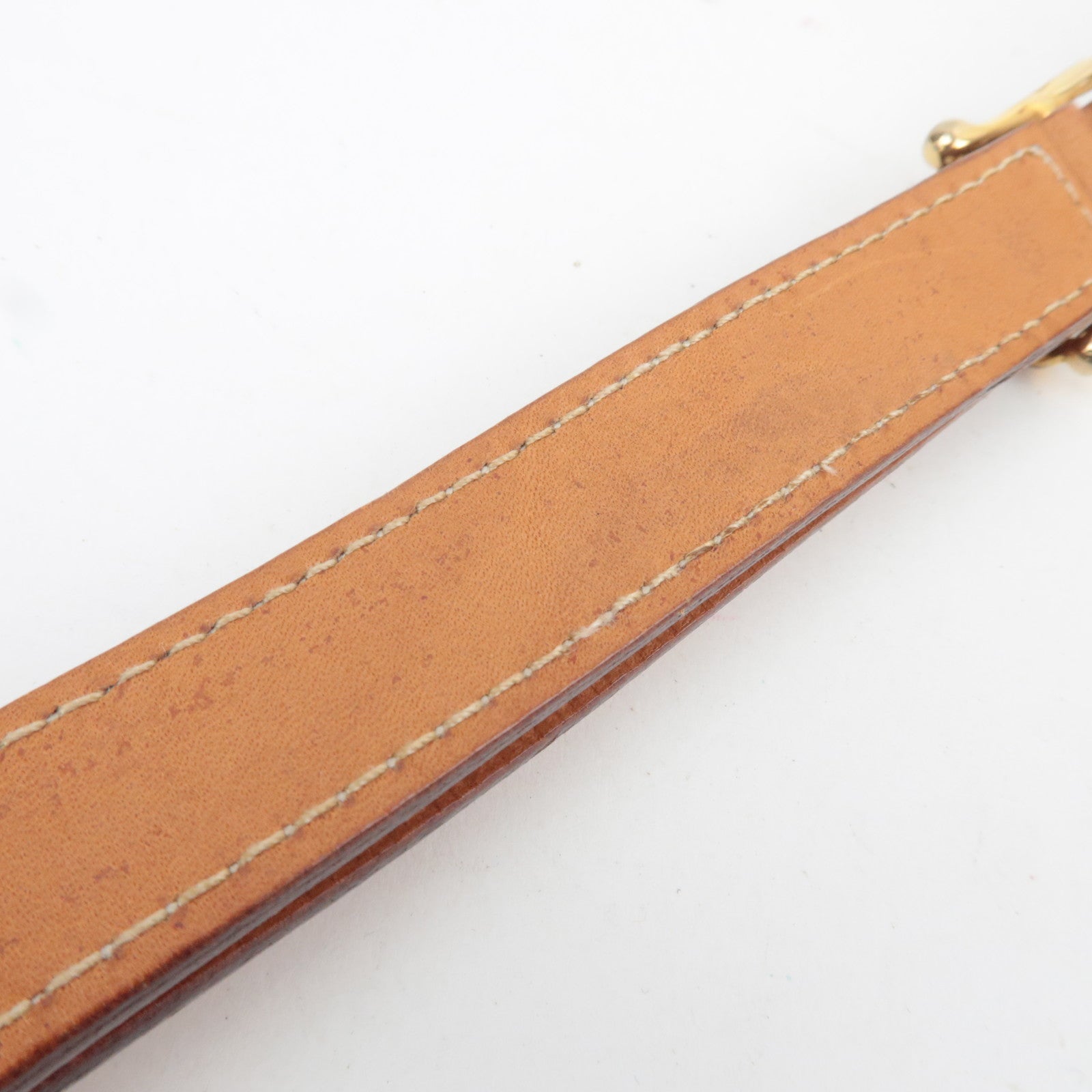 CELINE Macadam PVC Leather Shoulder Bag Brown