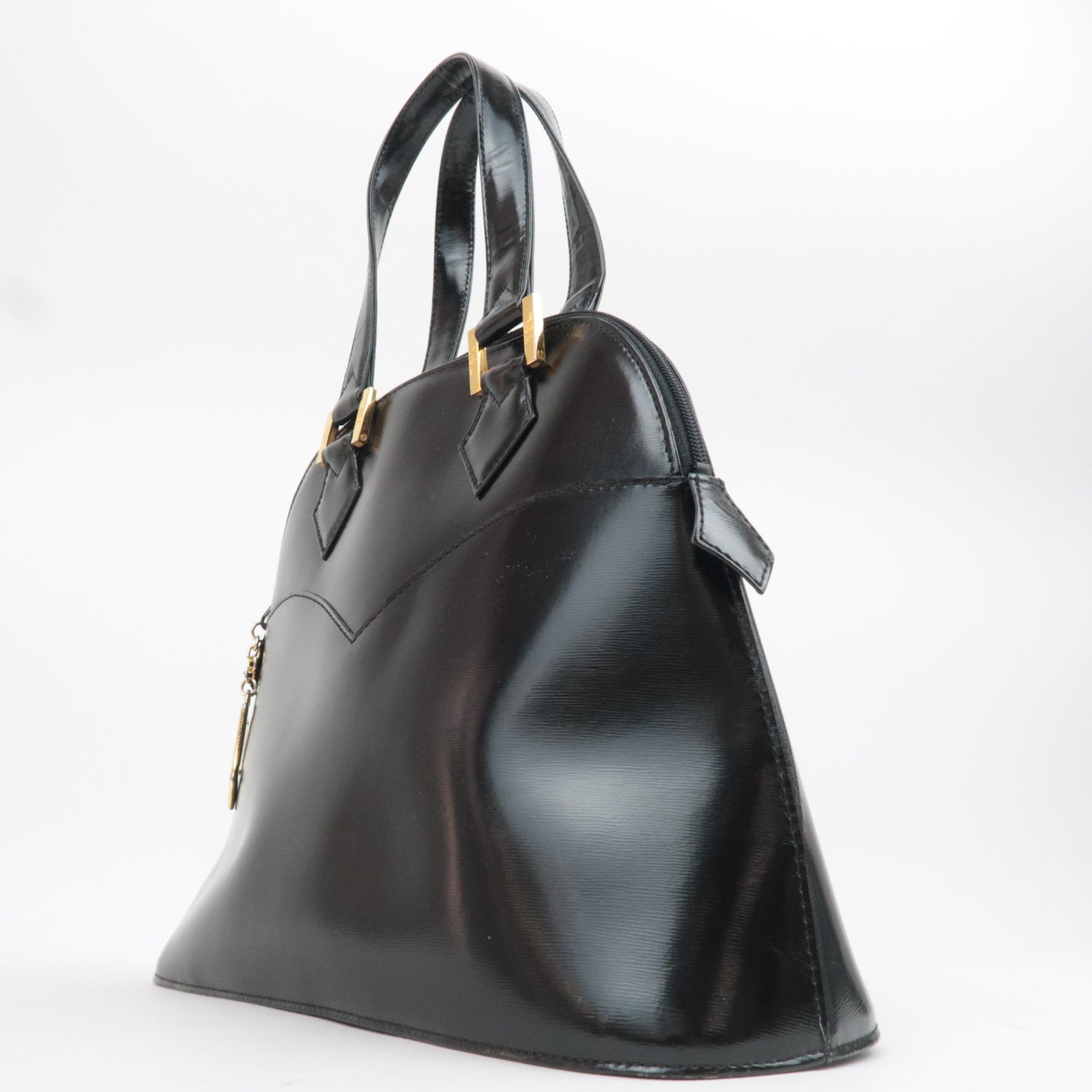 SAINT LAURENT YSL Leather Handbag Black
