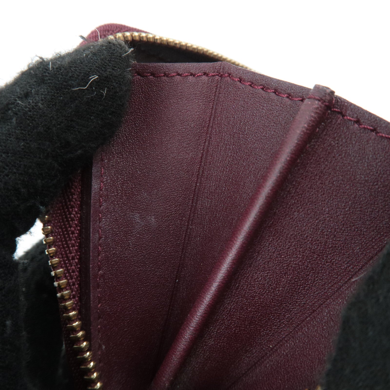 Louis Vuitton Monogram Vernis Zippy Coin Purse Rouge Fauviste M91534