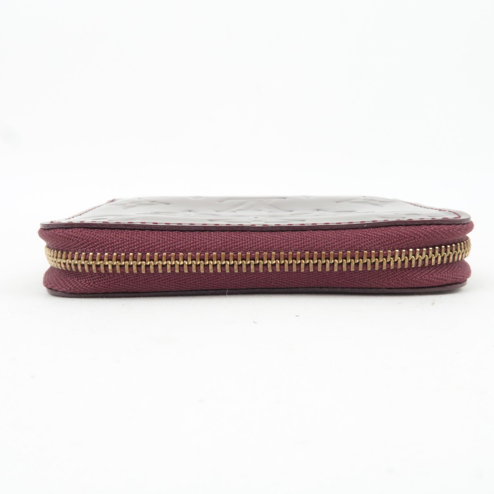 Louis Vuitton Monogram Vernis Zippy Coin Purse Rouge Fauviste M91534