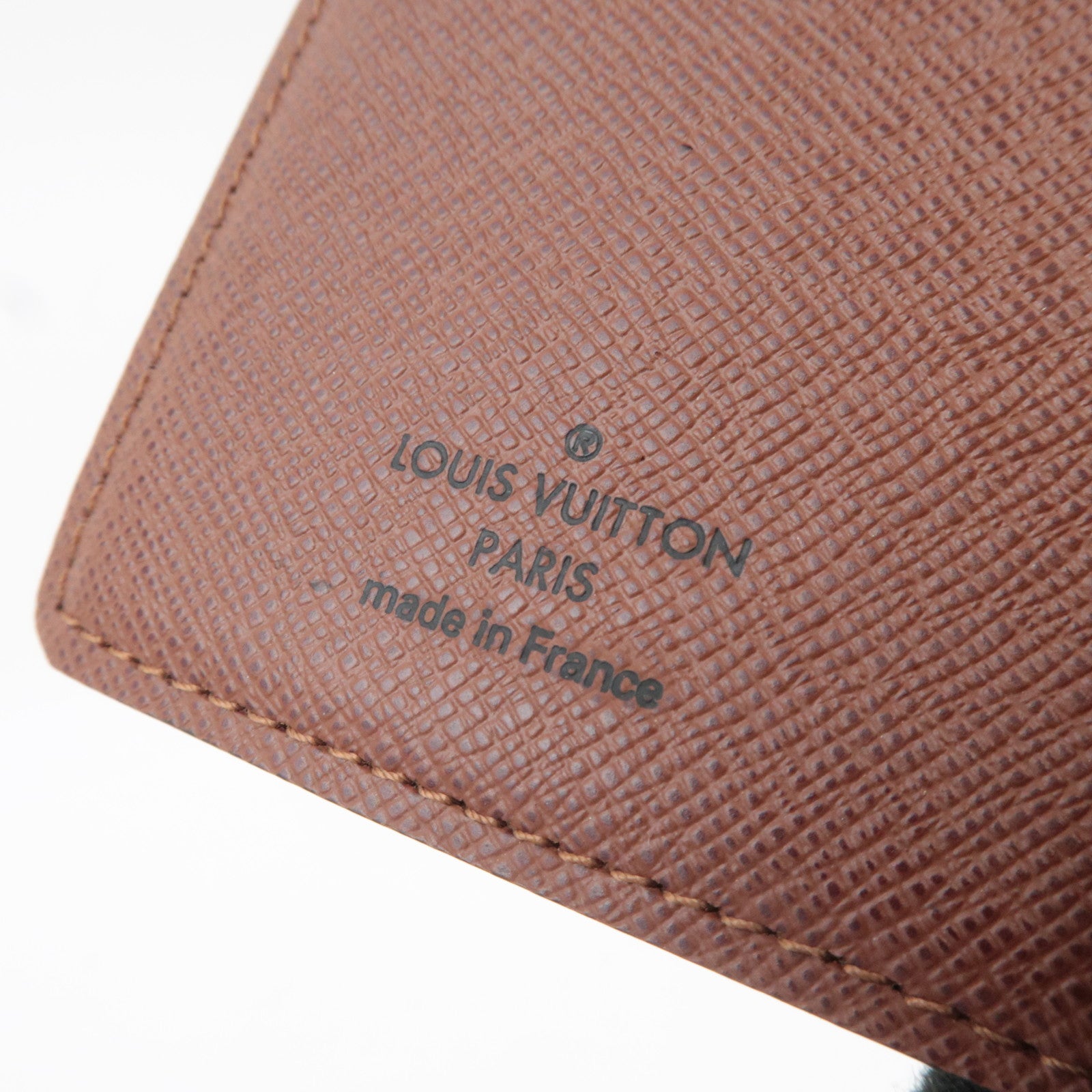 Louis Vuitton Monogram Porte Carte Pass Vertical Card Case M66541