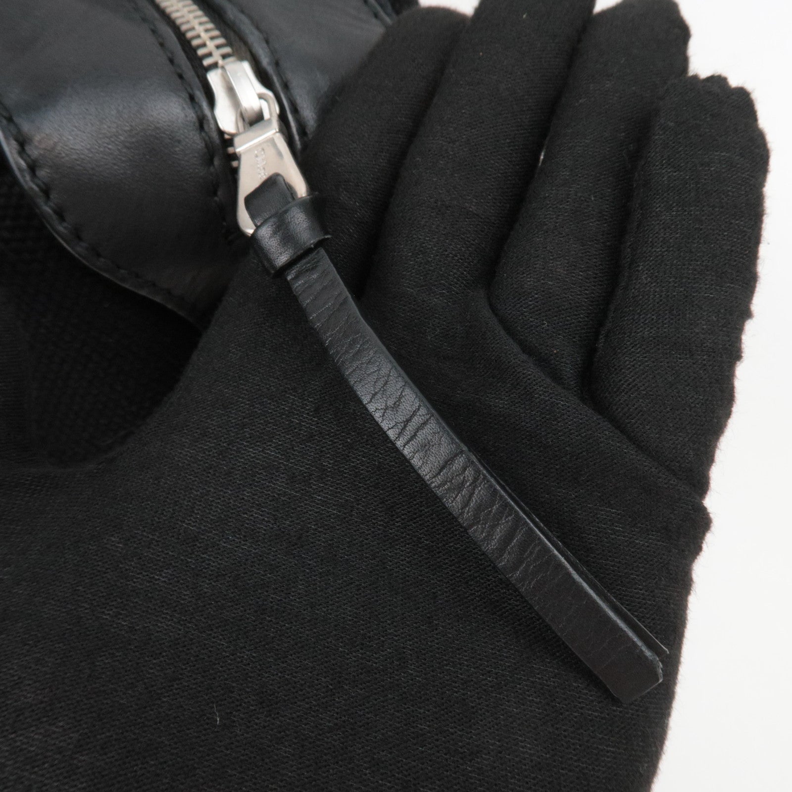 Chloe Satchel Bag Canvas Leather Handbag Black