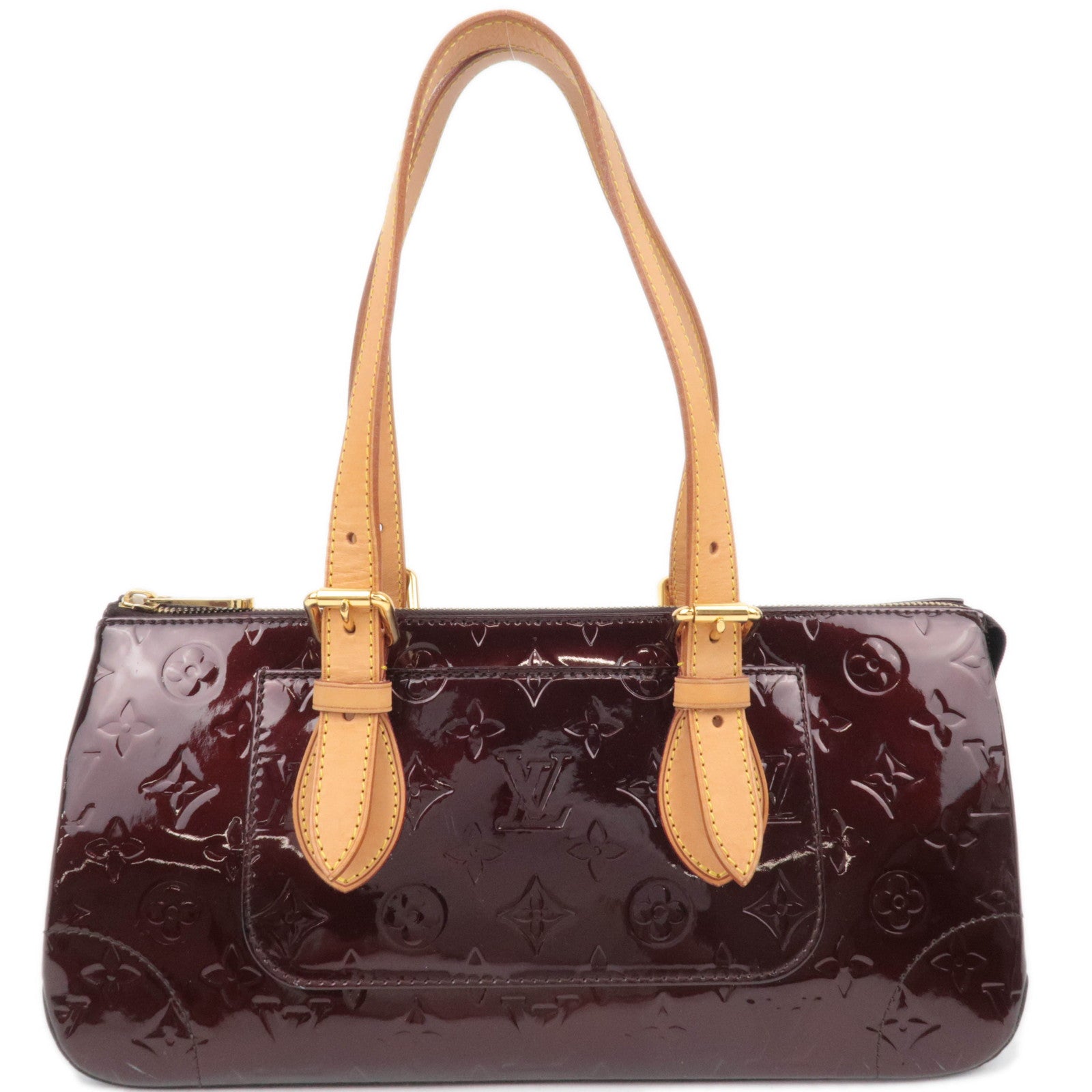 Louis Vuitton Monogram Vernis Rosewood Avenue Shoulder Bag Amarante M9351088867
