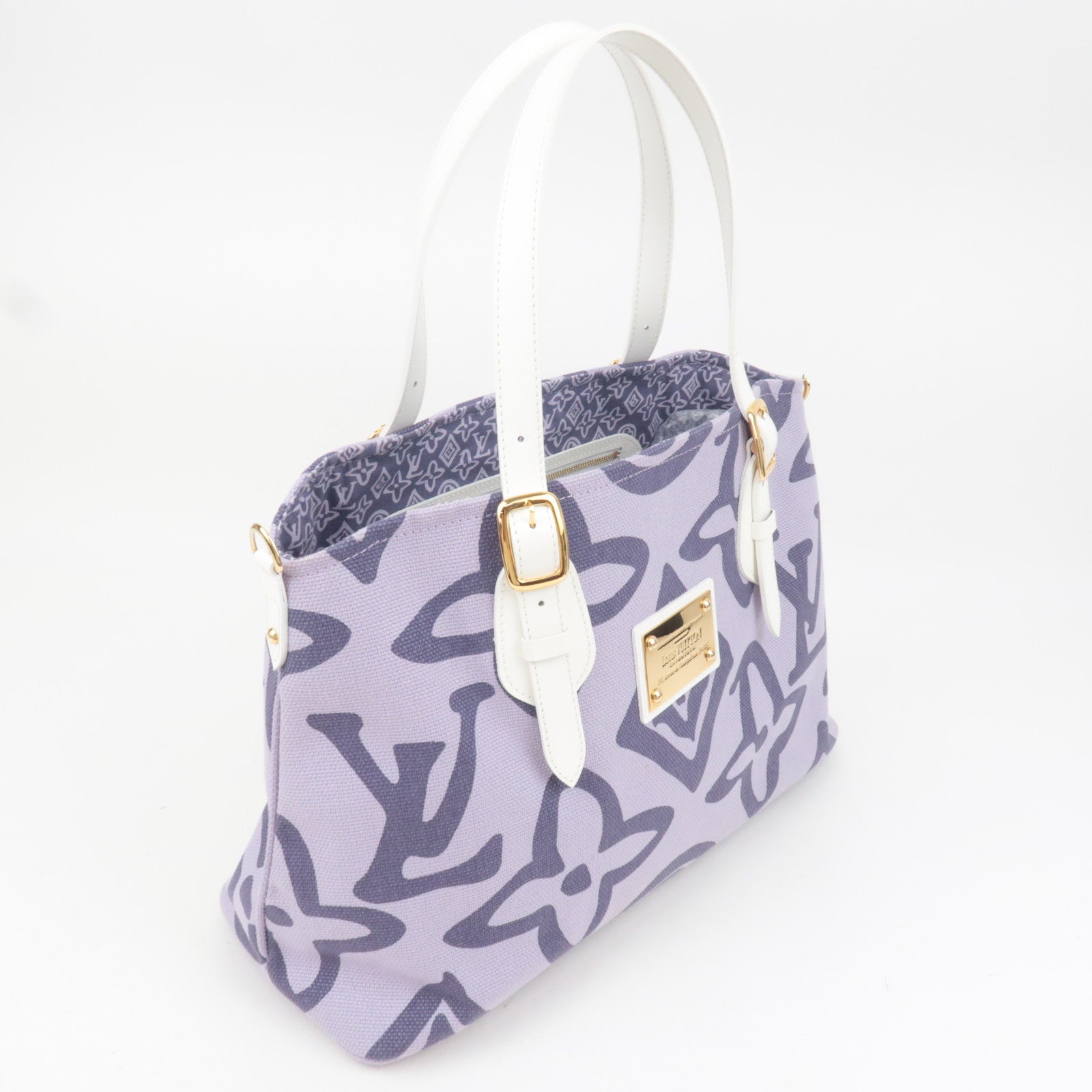 Louis Vuitton Cruise Line Tahitienne PM Tote Bag Lila M95680