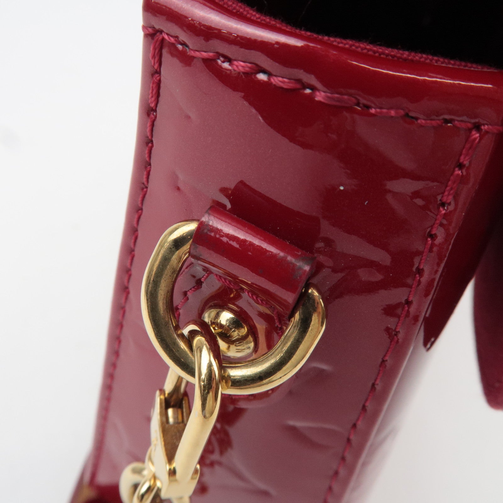 Louis Vuitton Monogram Vernis Rodeo Drive Shoulder Bag Pomme D'Amour M93599