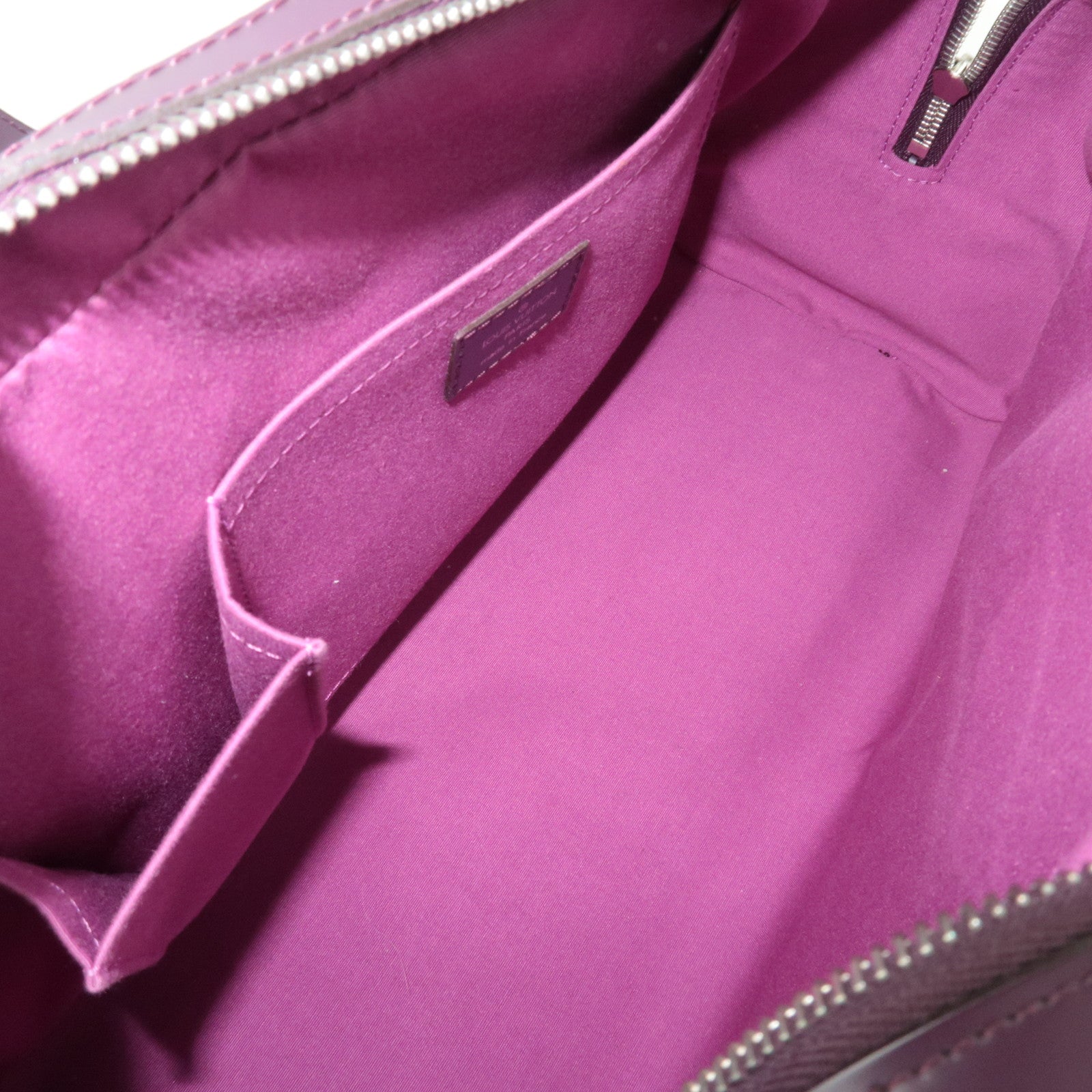 Louis Vuitton Epi Bowling Montaigne GM Handbag Cassis M5931K