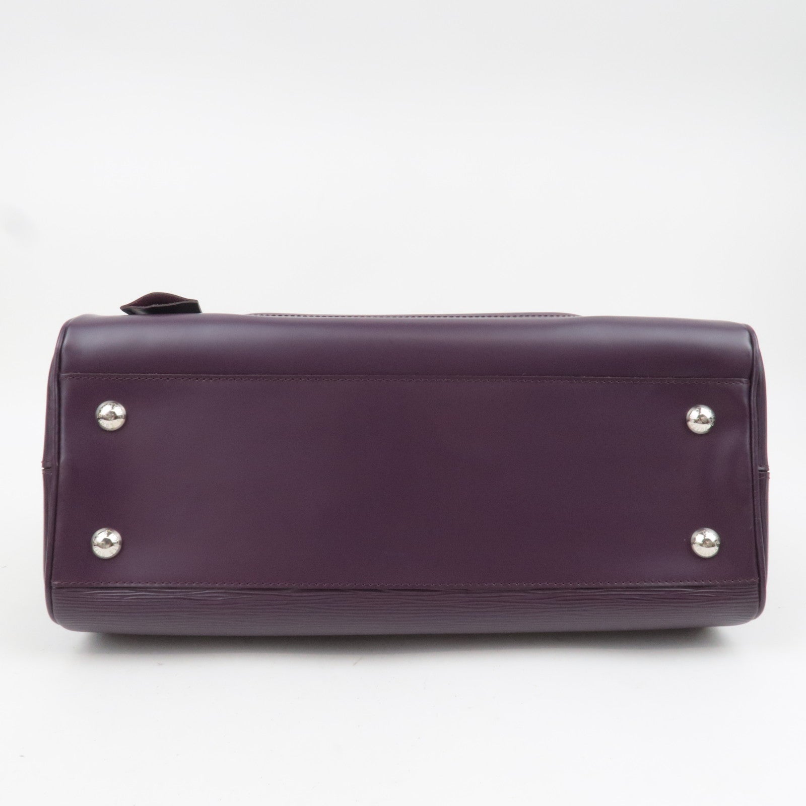 Louis Vuitton Epi Bowling Montaigne GM Handbag Cassis M5931K