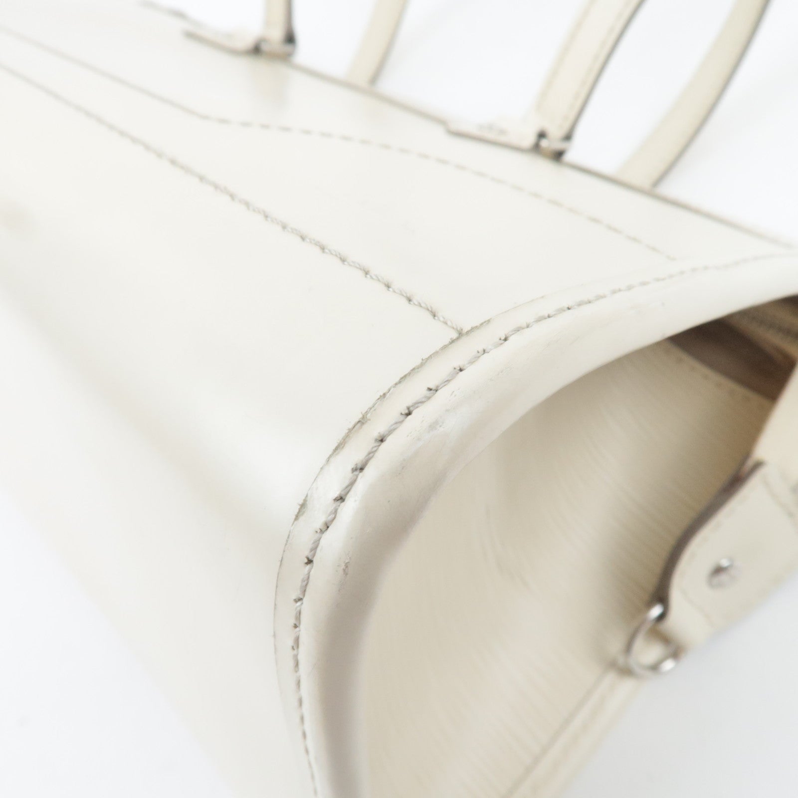 Louis Vuitton Epi Madeleine PM Shoulder Bag Ivoire M5933J